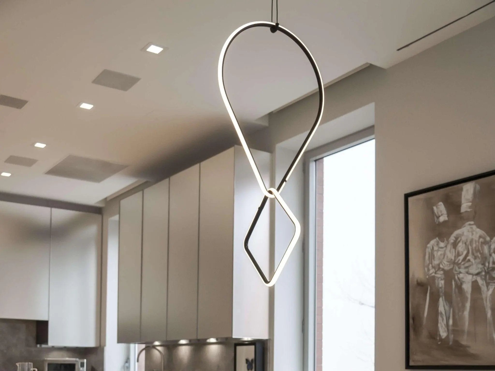 Lampa wisząca ARRANGEMENTS 1 dwa elementy – styl minimalistyczny