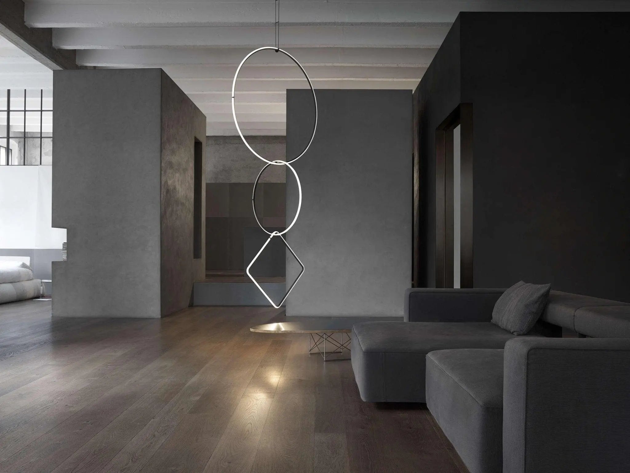 Lampa wisząca ARRANGEMENTS 10 trzy elementy – styl minimalistyczny