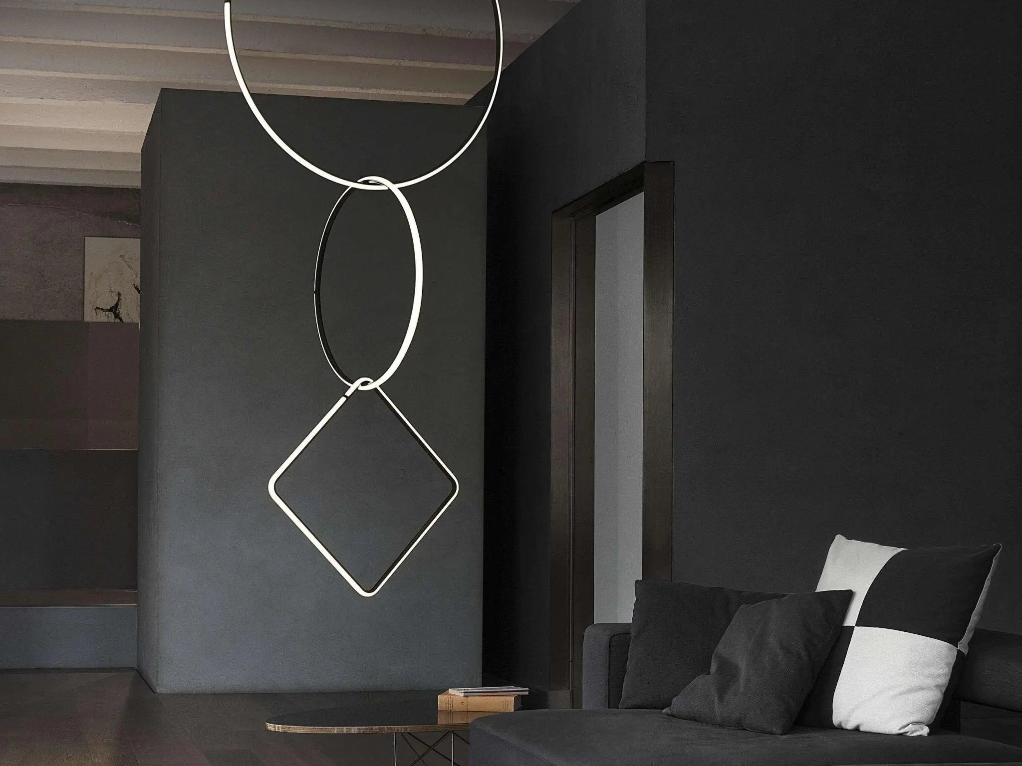 Lampa wisząca ARRANGEMENTS 10 trzy elementy, marka Flos