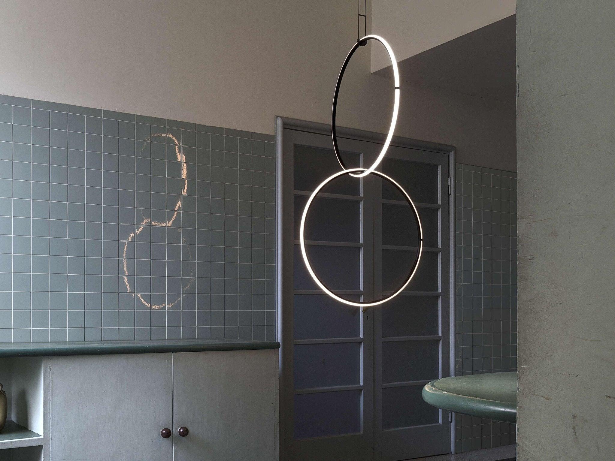 Lampa wisząca ARRANGEMENTS 7 dwa elementy Flos Eye on Design