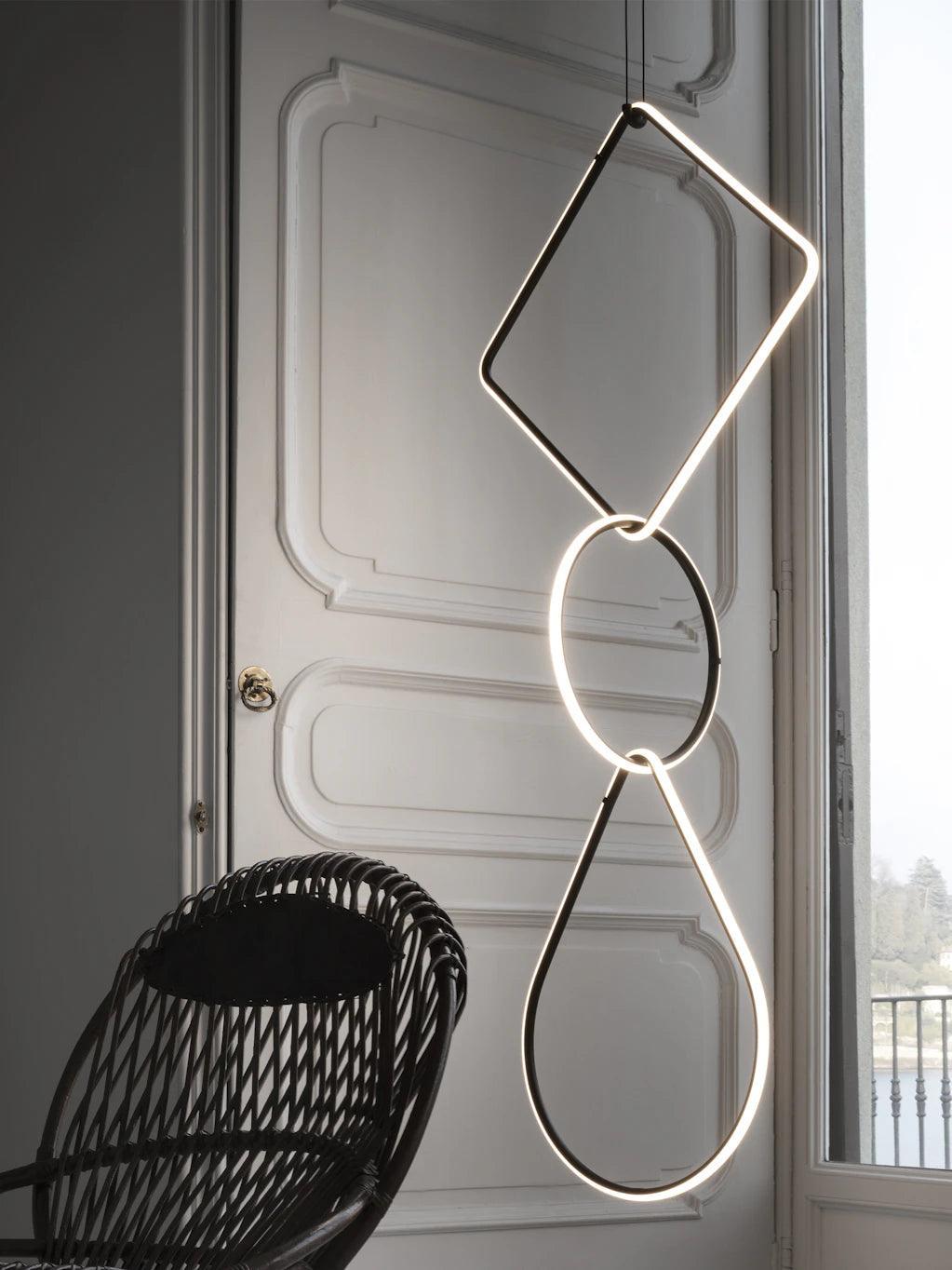 Lampa wisząca ARRANGEMENTS kropla Flos Eye on Design