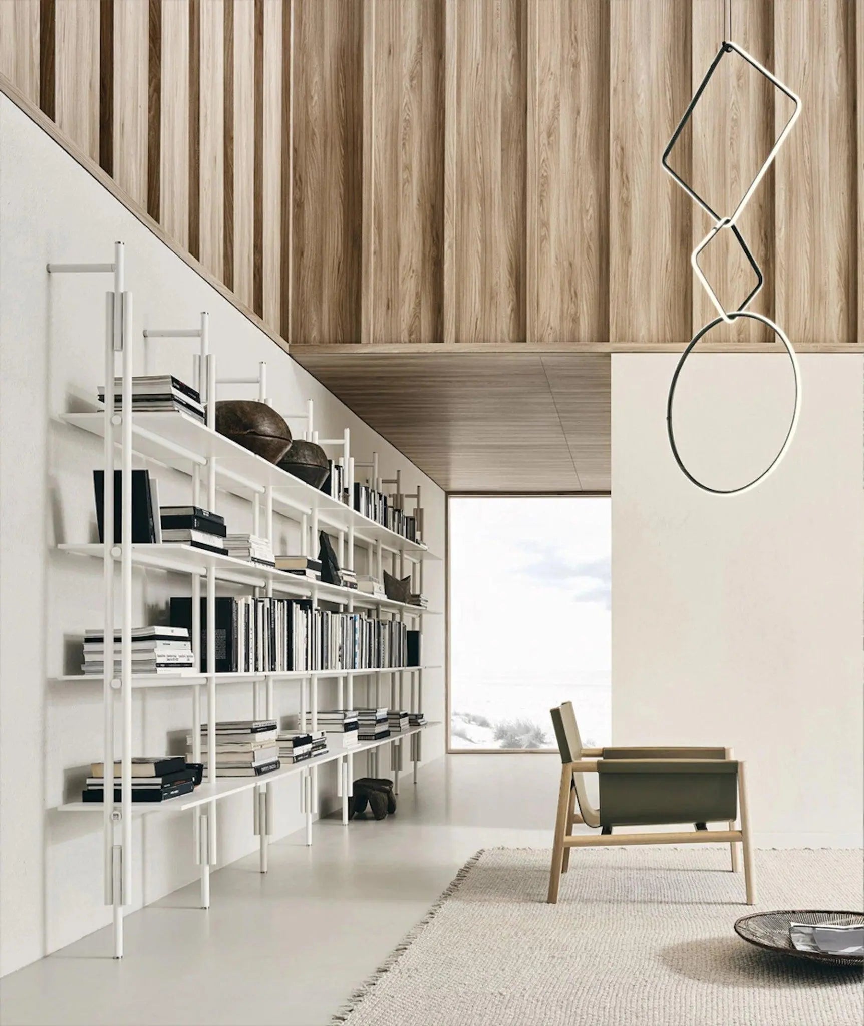 Lampa wisząca ARRANGEMENTS kwadrat – Flos