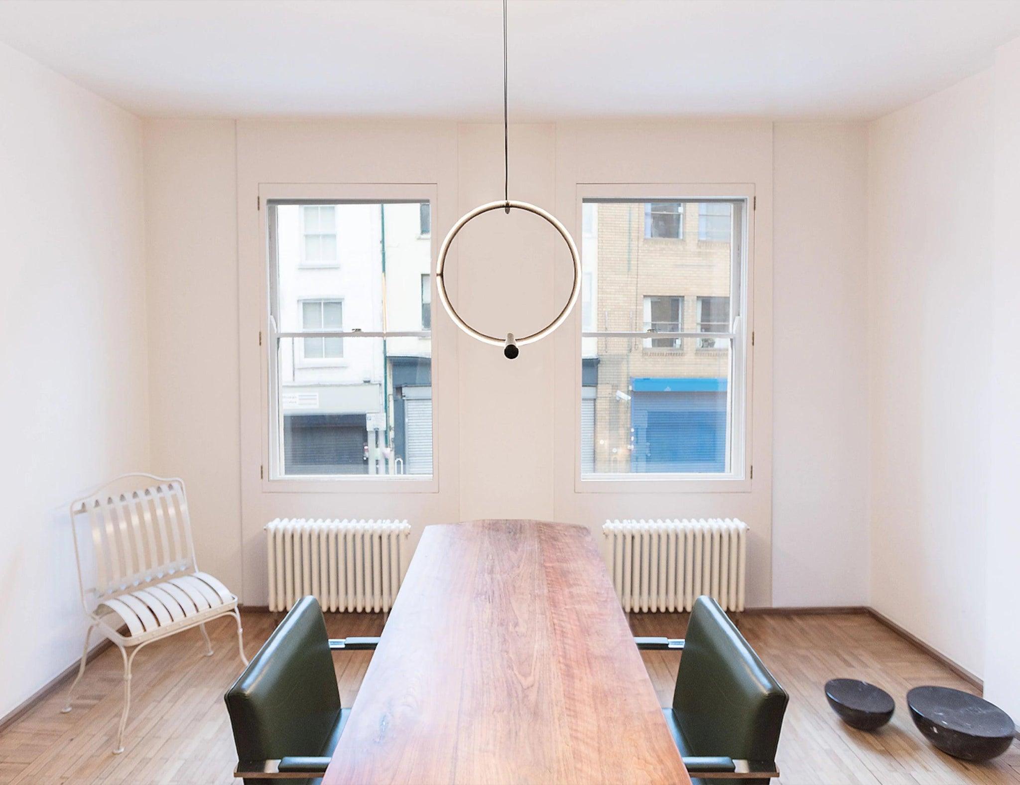 Lampa wisząca ARRANGEMENTS okrąg – styl minimalistyczny