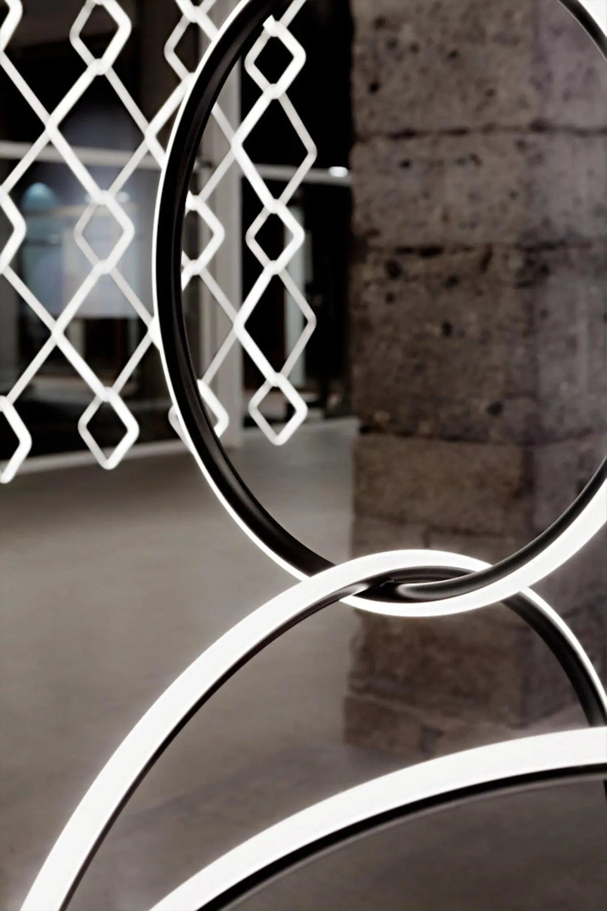 Lampa wisząca ARRANGEMENTS okrąg, marka Flos