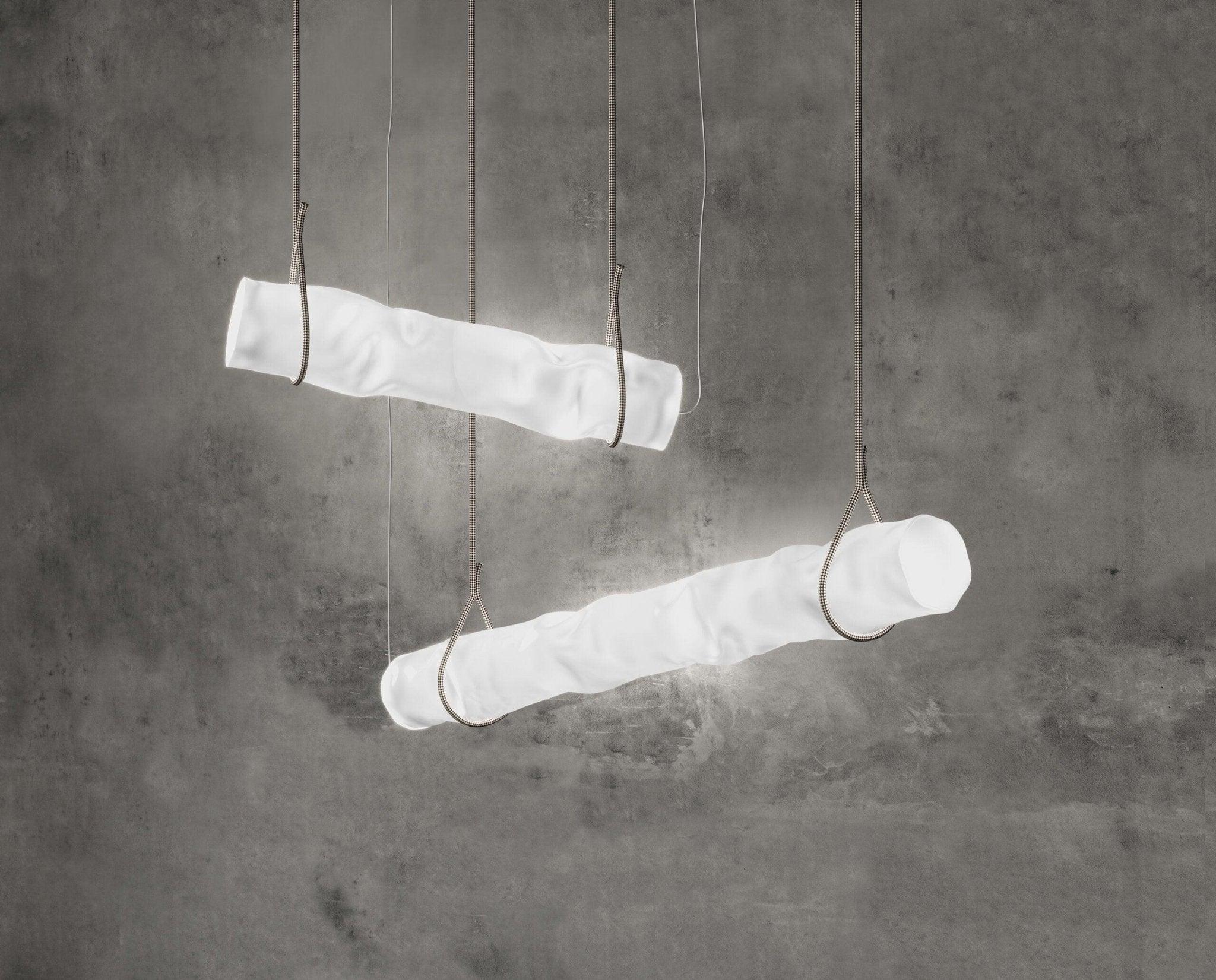 Lampa wisząca BAGGY HORIZONTAL biały Contardi Eye on Design