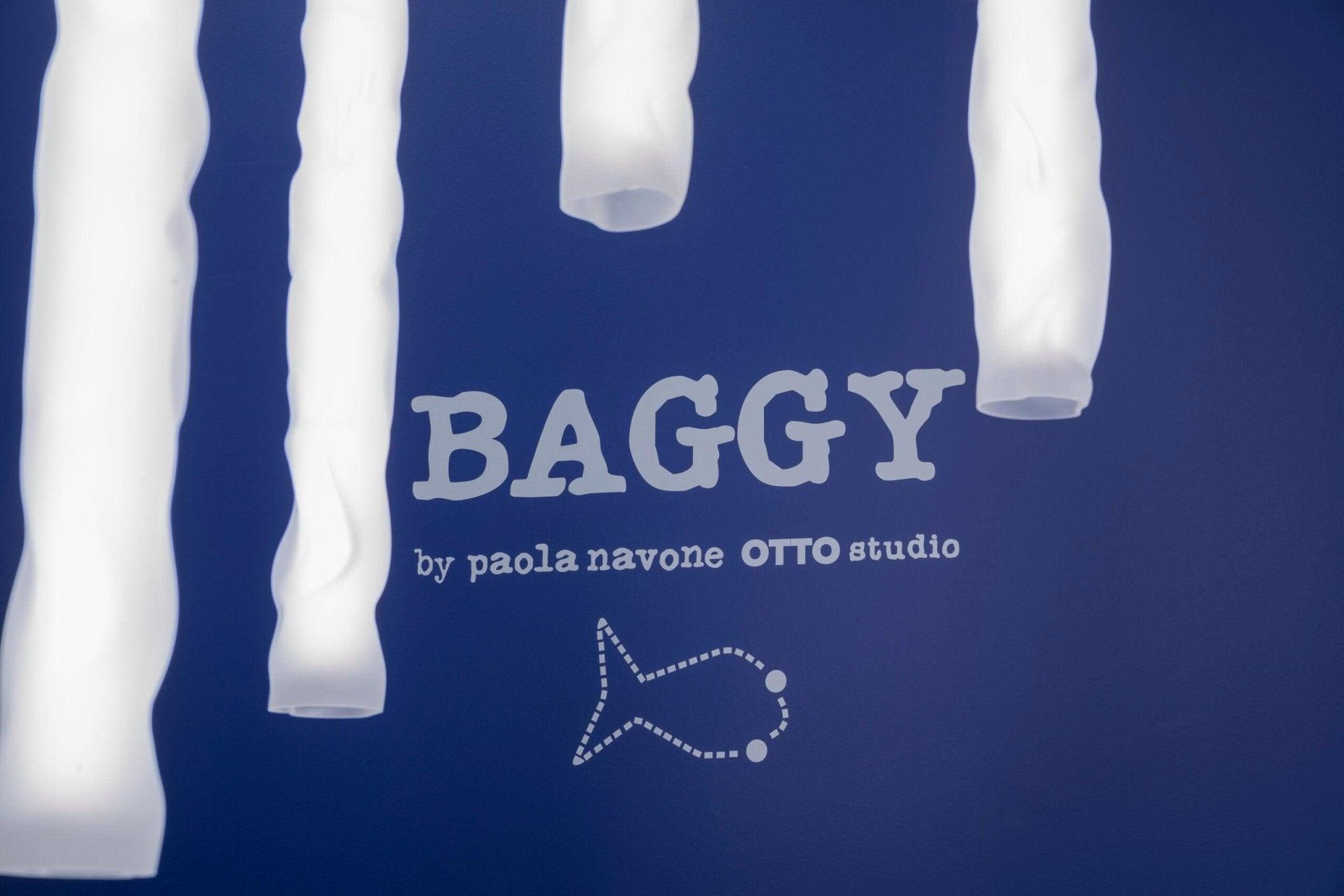 Lampa wisząca BAGGY VERTICAL biały Contardi Eye on Design