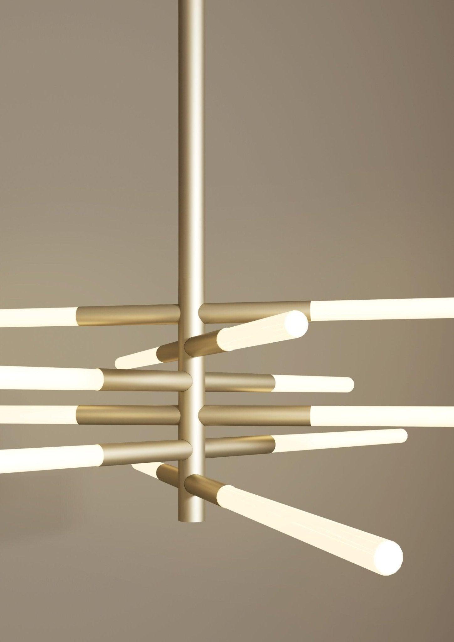 Lampa wisząca BIANCA DOUBLE złoty Contardi Eye on Design