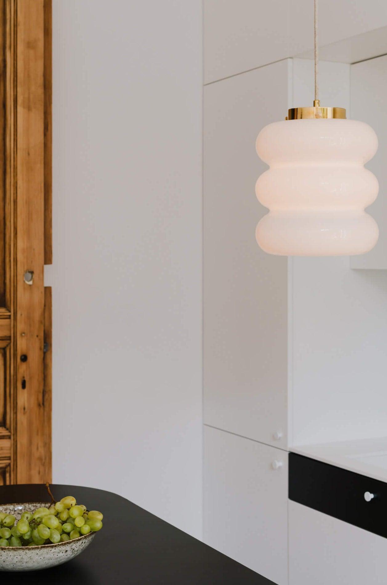 Lampa wisząca BIBE nikiel Embassy Interiors Eye on Design