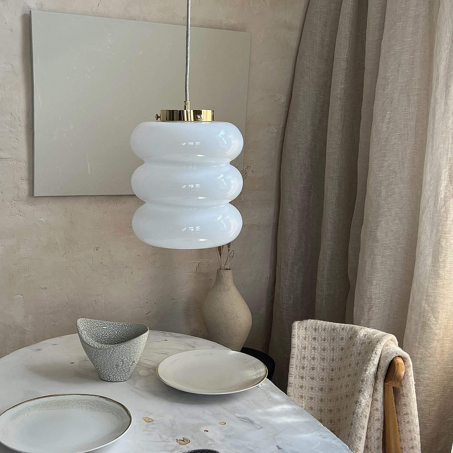 Lampa wisząca BIBE nikiel Embassy Interiors Eye on Design