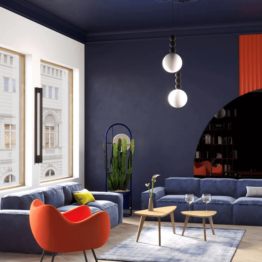 Lampa wisząca BOLA BOLA VELVET czarna Loftlight Eye on Design