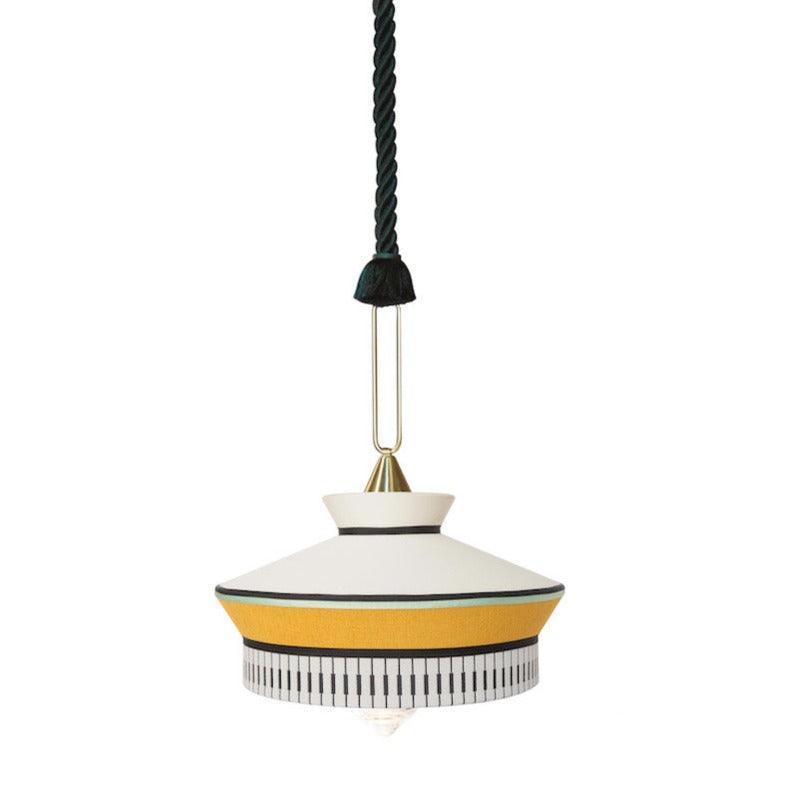 Lampa wisząca CALYPSO MARTINIQUE żółty Contardi Eye on Design