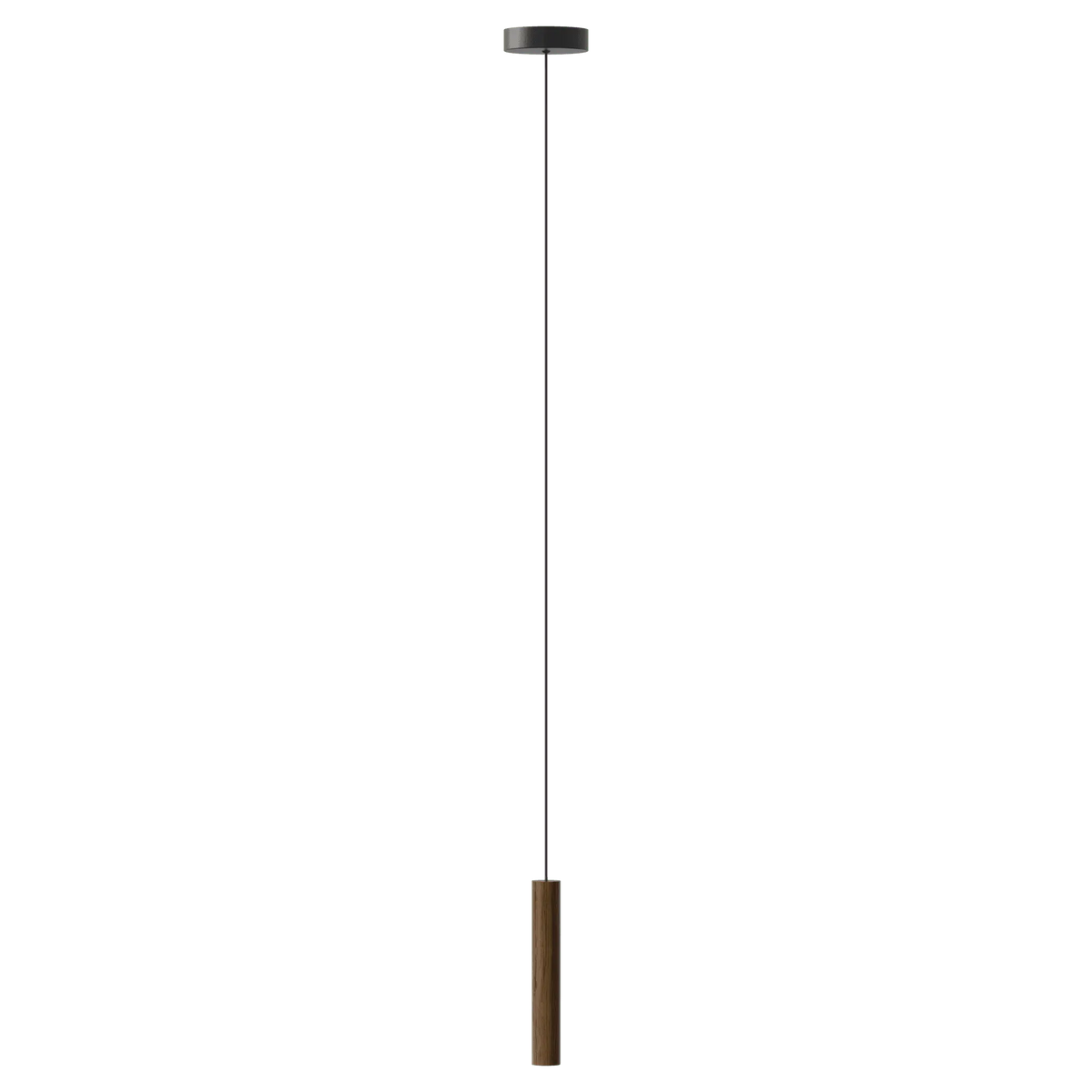 Lampa wisząca CHIMES ciemny dąb z oświetleniem LED