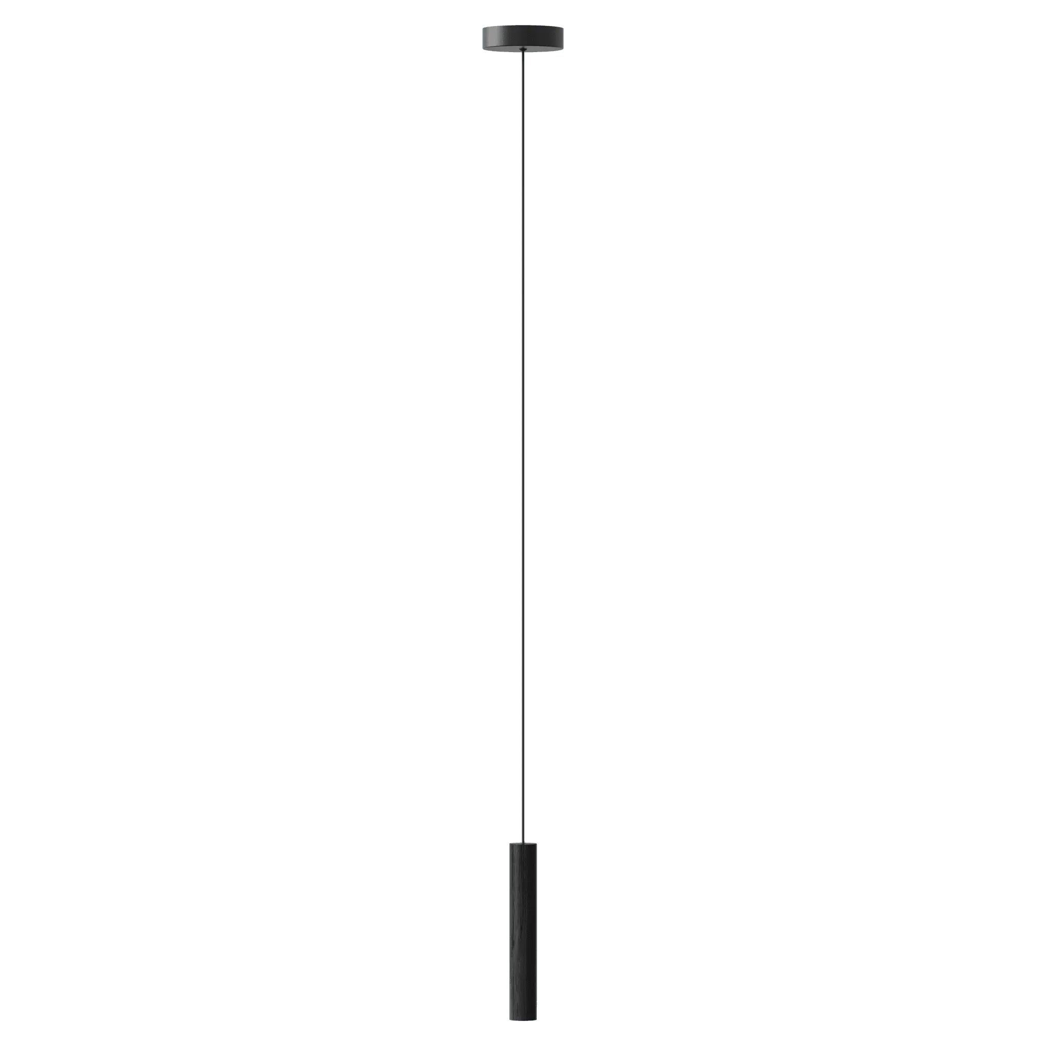Lampa wisząca CHIMES czarny dąb – drewno dębowe