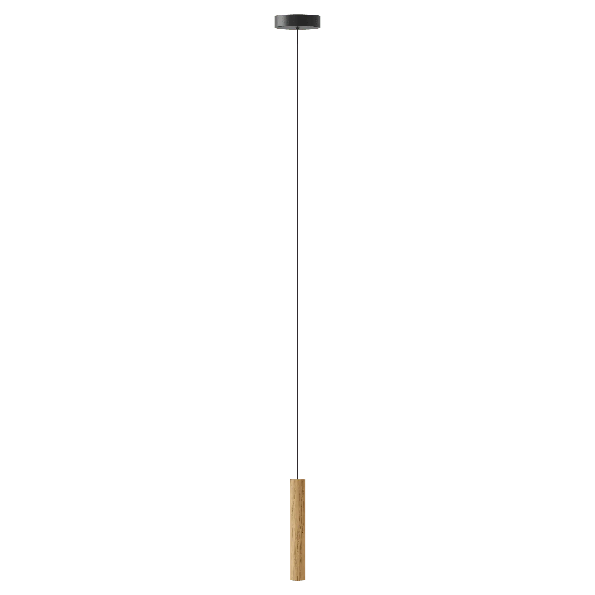 Lampa wisząca CHIMES dąb z oświetleniem LED