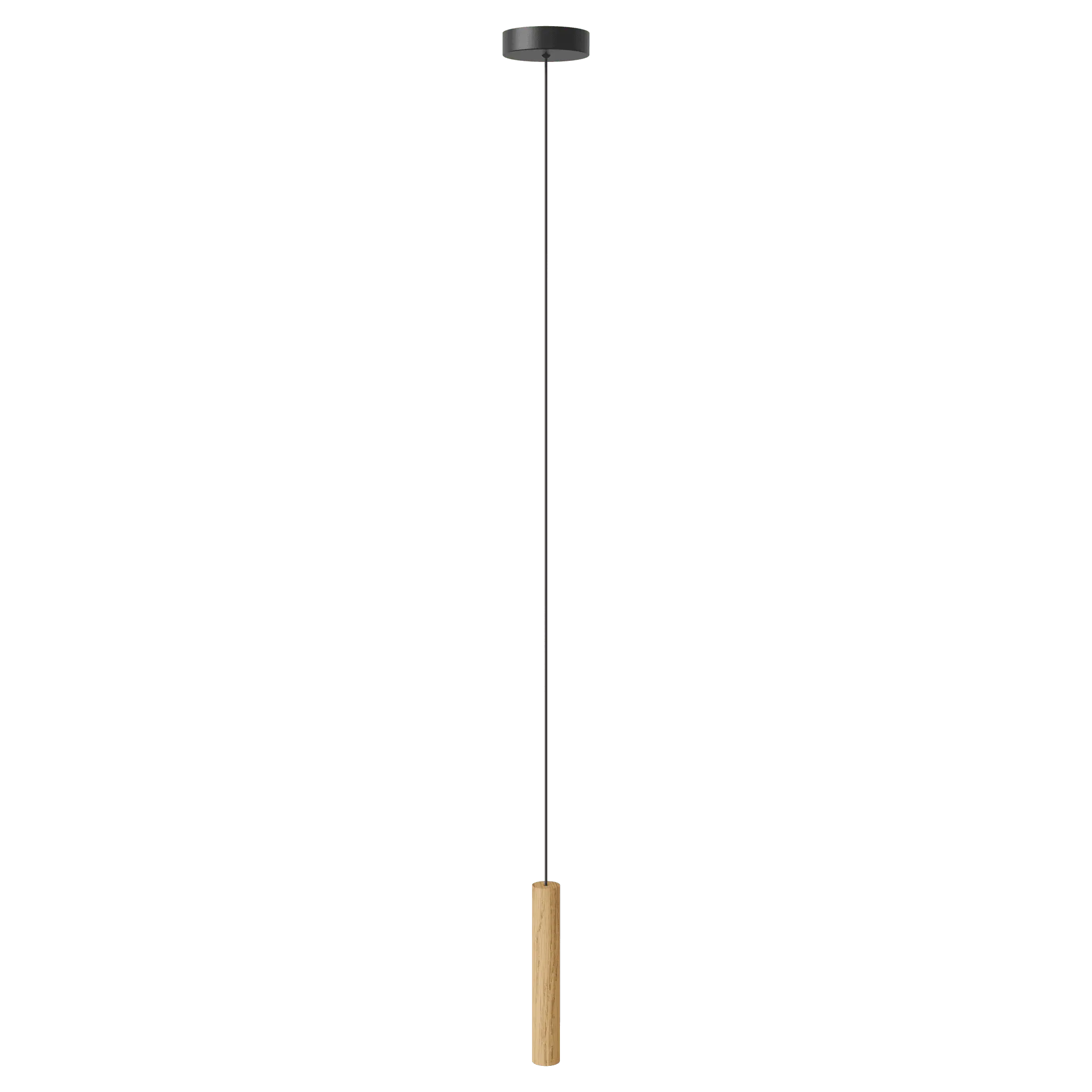 Lampa wisząca CHIMES dąb – drewno dębowe