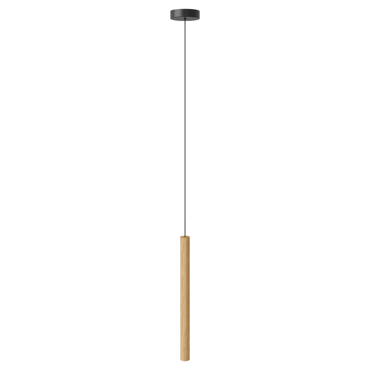 Lampa wisząca CHIMES TALL dąb z oświetleniem LED