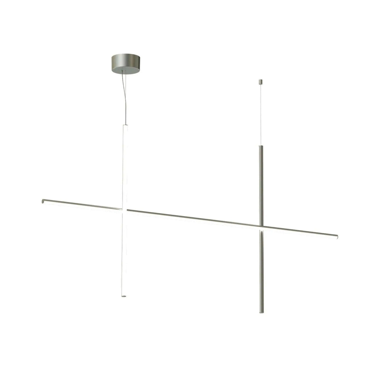 Lampa wisząca COORDINATES 2 srebrny – Flos