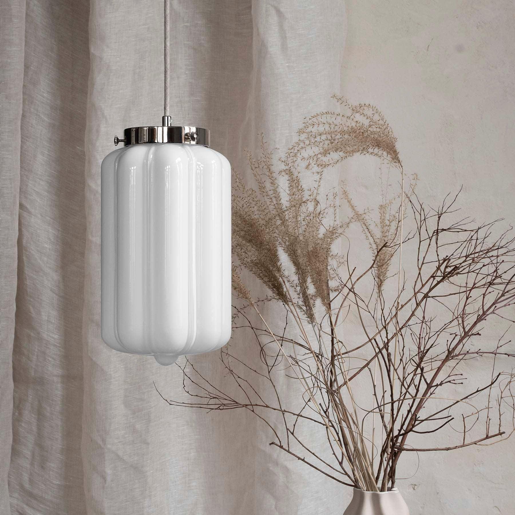 Lampa wisząca DECO nikiel Embassy Interiors Eye on Design