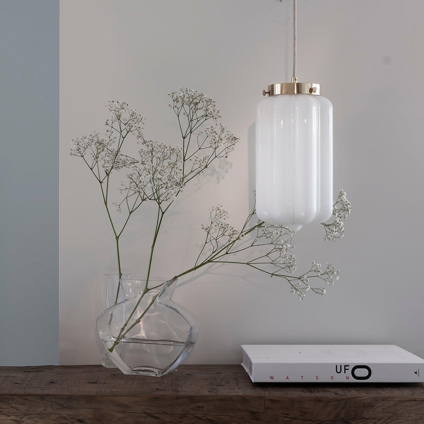 Lampa wisząca DECO nikiel Embassy Interiors Eye on Design