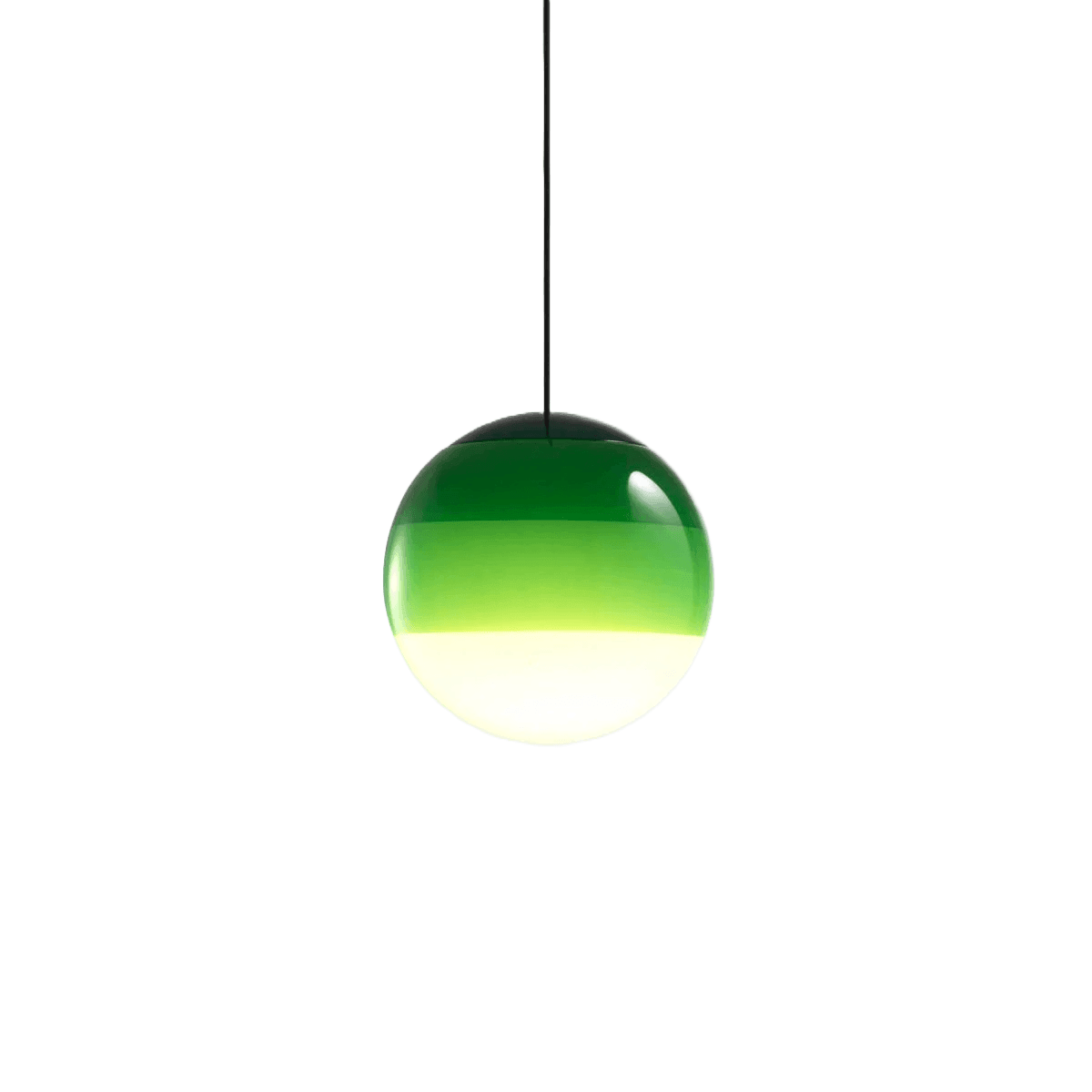 Lampa wisząca DIPPING zielony Marset Eye on Design