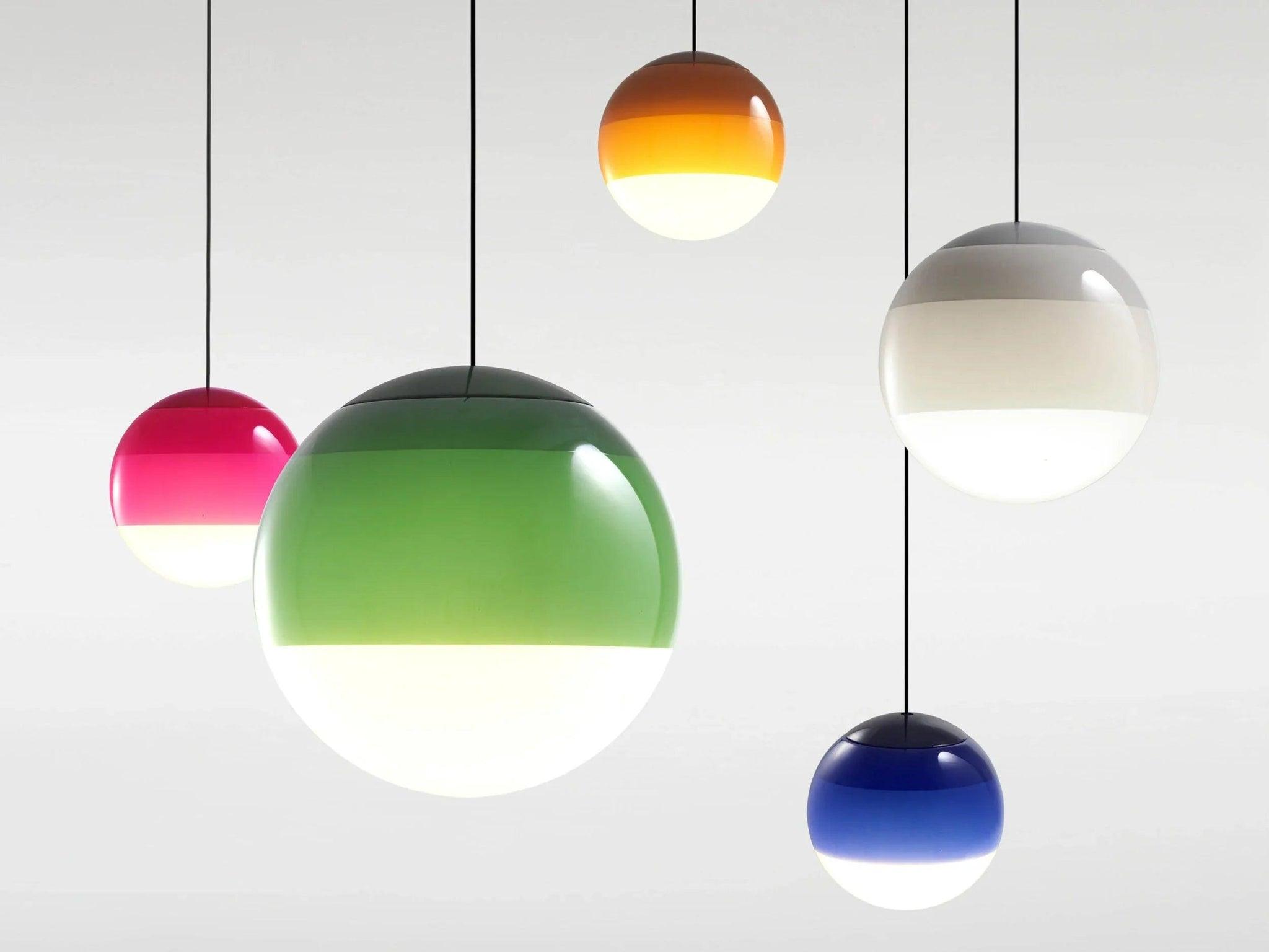 Lampa wisząca DIPPING zielony Marset Eye on Design