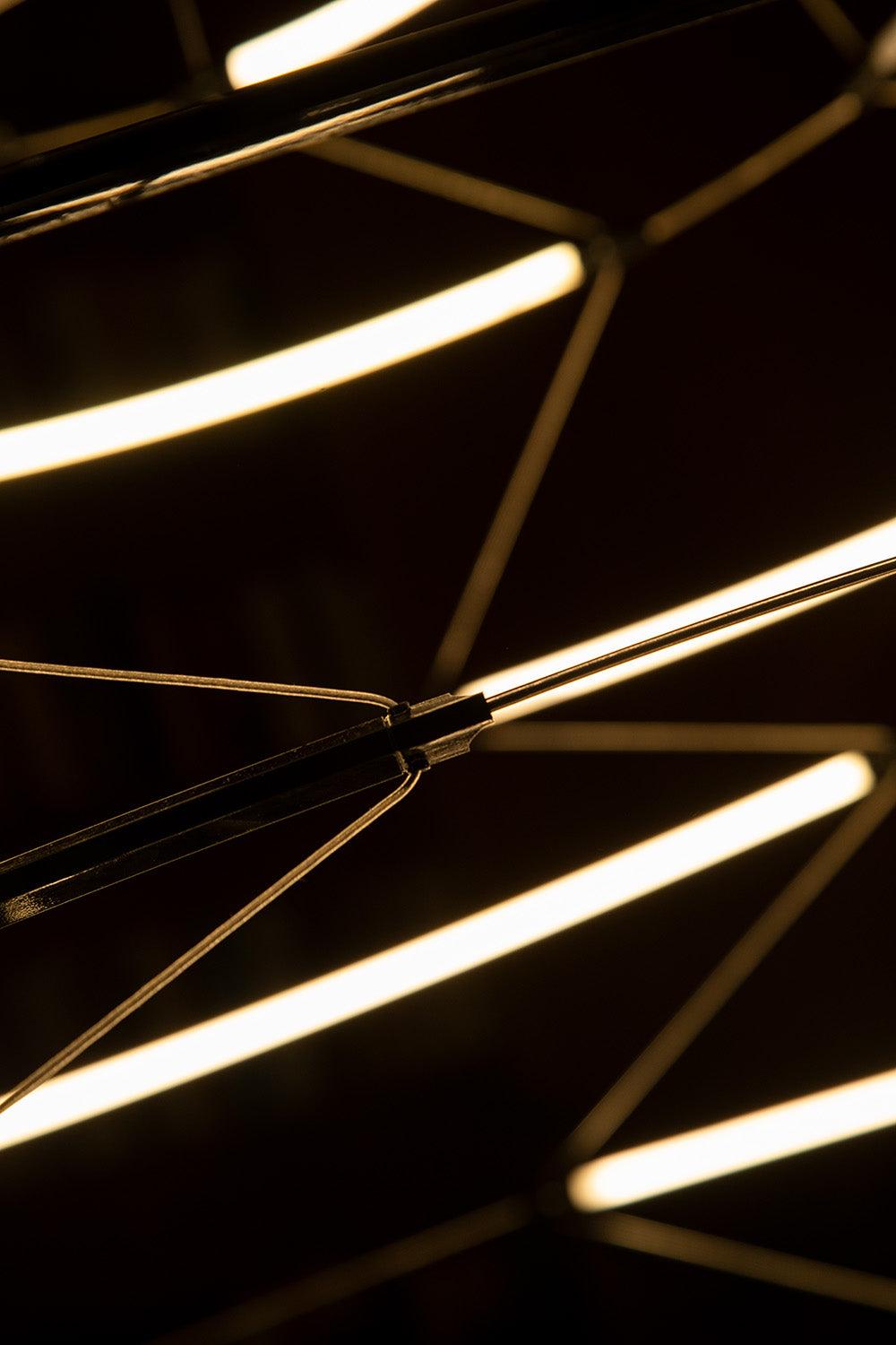 Lampa wisząca DROP 7 czarny Nemo Eye on Design