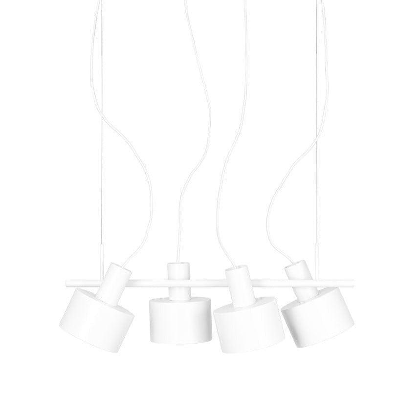 Lampa wisząca ENKEL QUATTRO biały Ummo Eye on Design