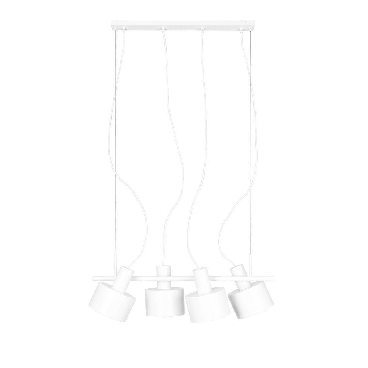 Lampa wisząca ENKEL QUATTRO biały Ummo Eye on Design