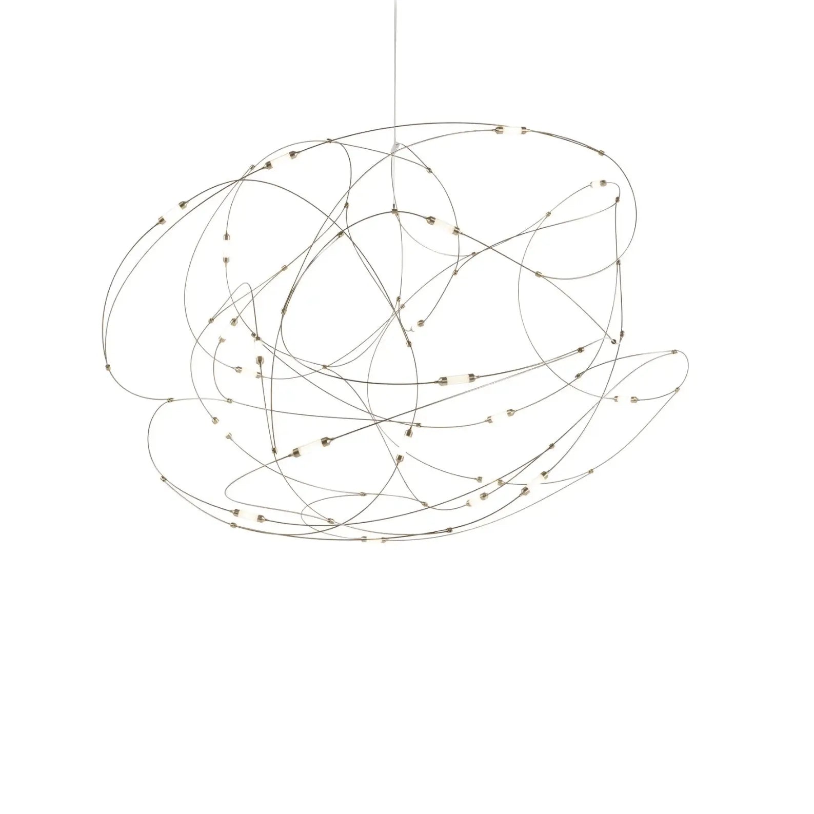 Lampa wisząca FLOCK OF LIGHT mosiądz – Moooi