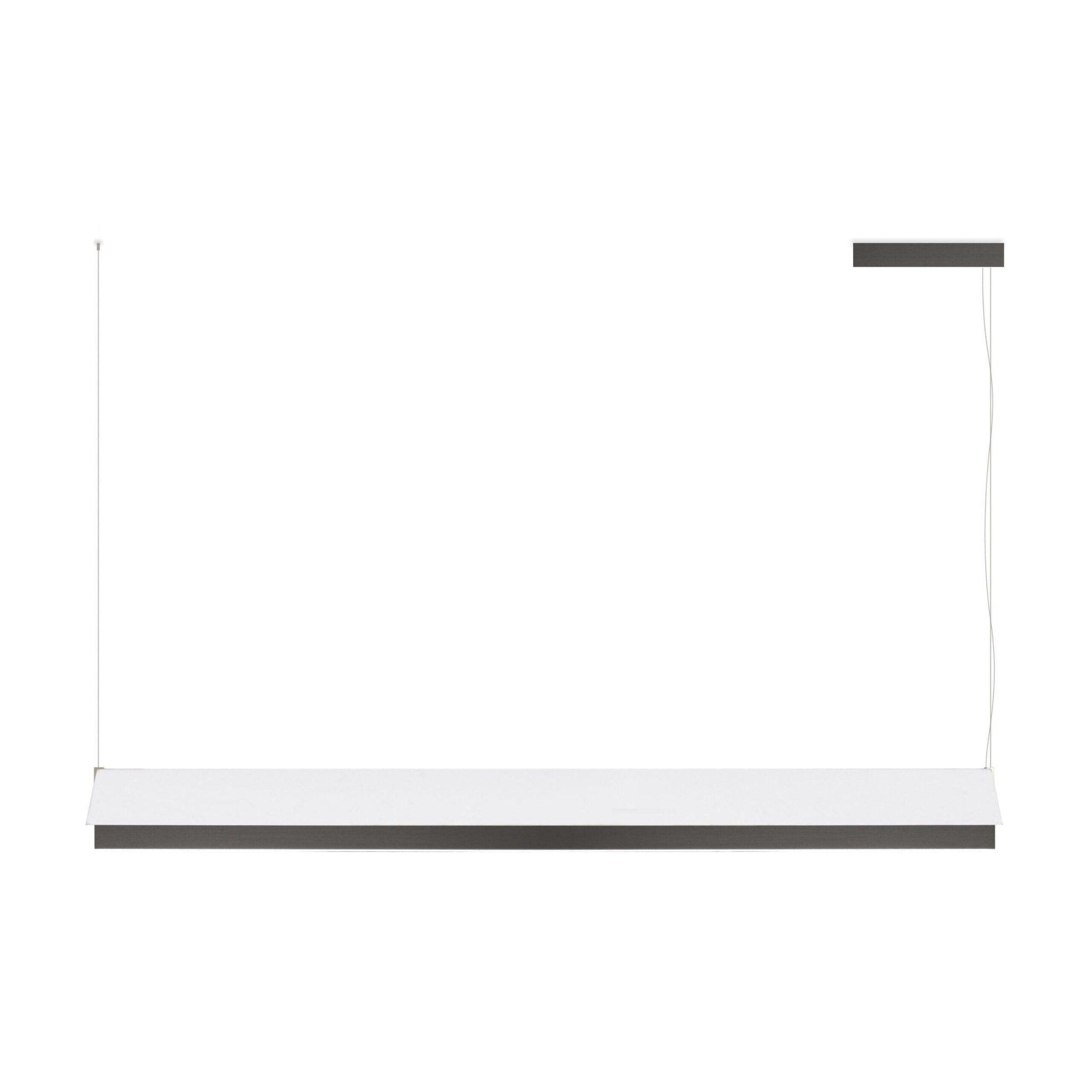 Lampa wisząca FLY antracytowy z białą bawełną Contardi Eye on Design