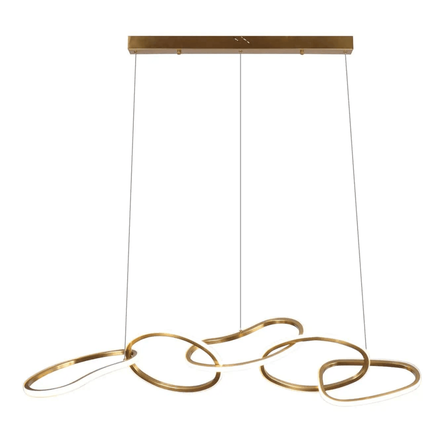 Lampa wisząca FLYN złoty Richmond Interiors Eye on Design