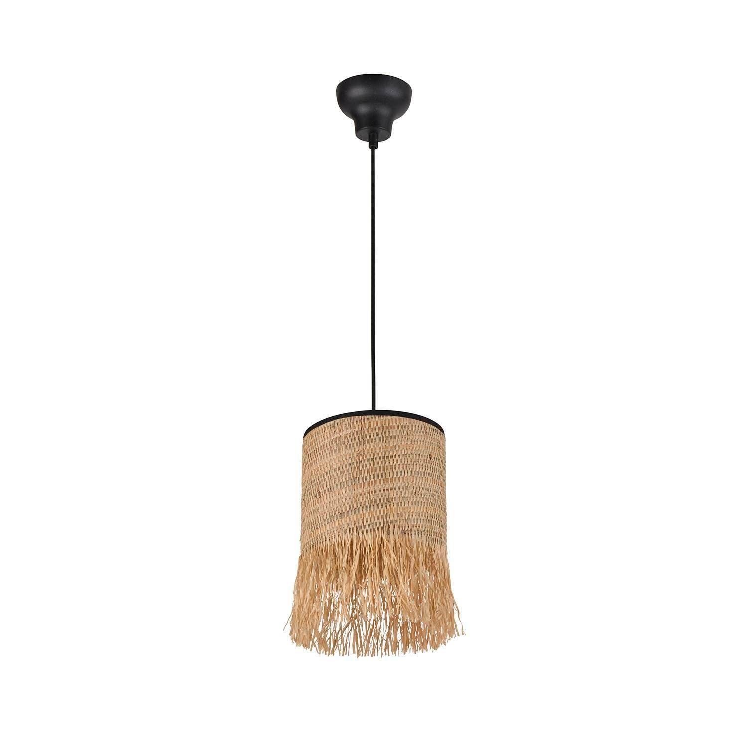 Lampa wisząca FORMENTERA 1L bananowiec i rafia Market Set 18 cm Eye on Design