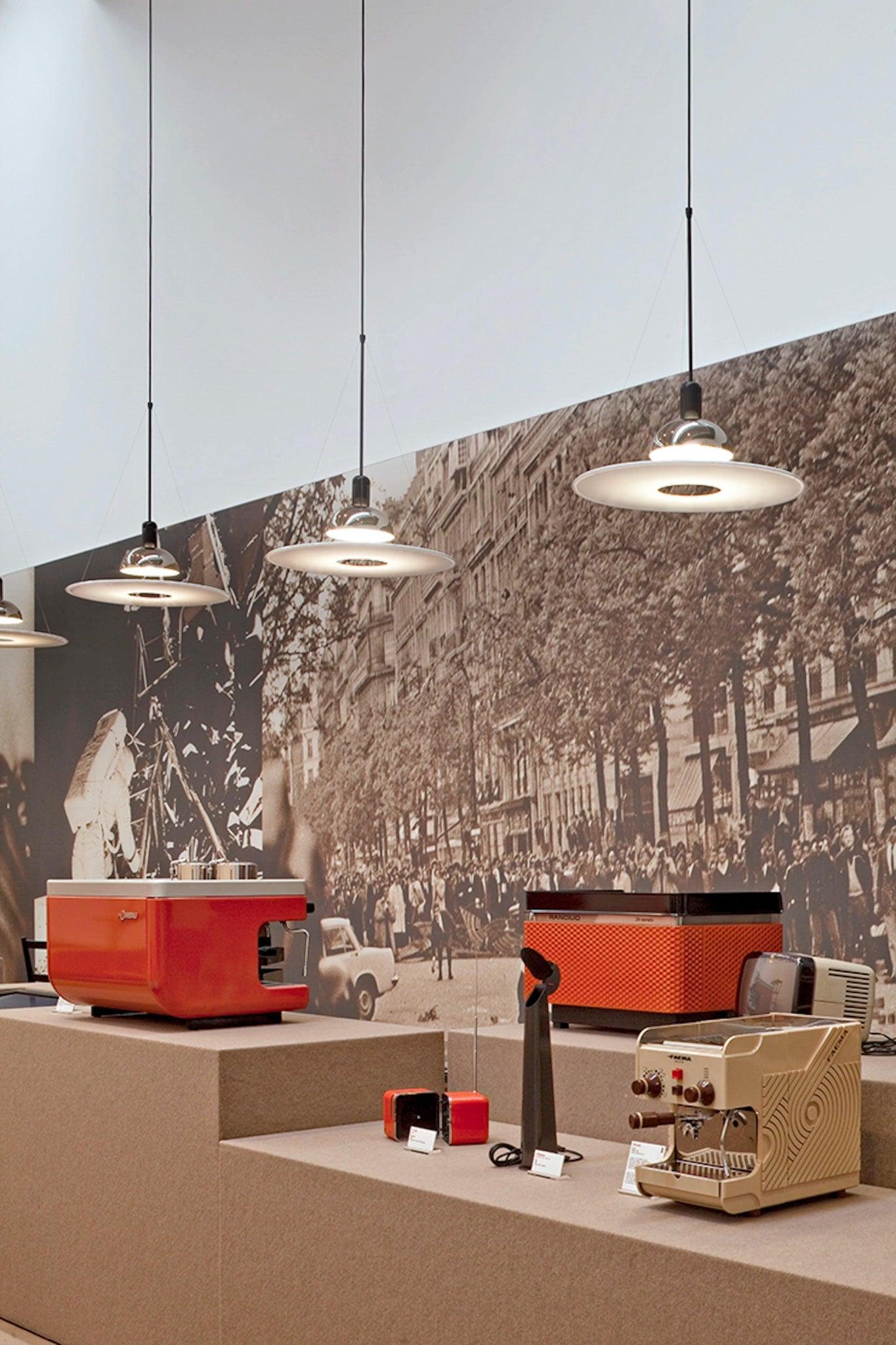 Lampa wisząca FRISBI czarny Flos Eye on Design