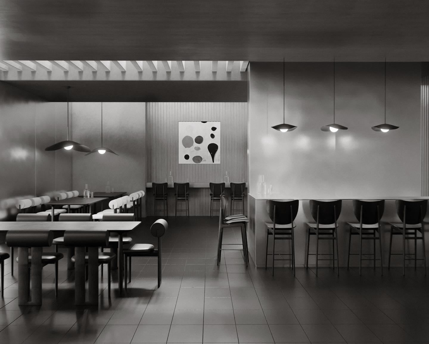 Lampa wisząca FUJI czarny NORR11 Eye on Design