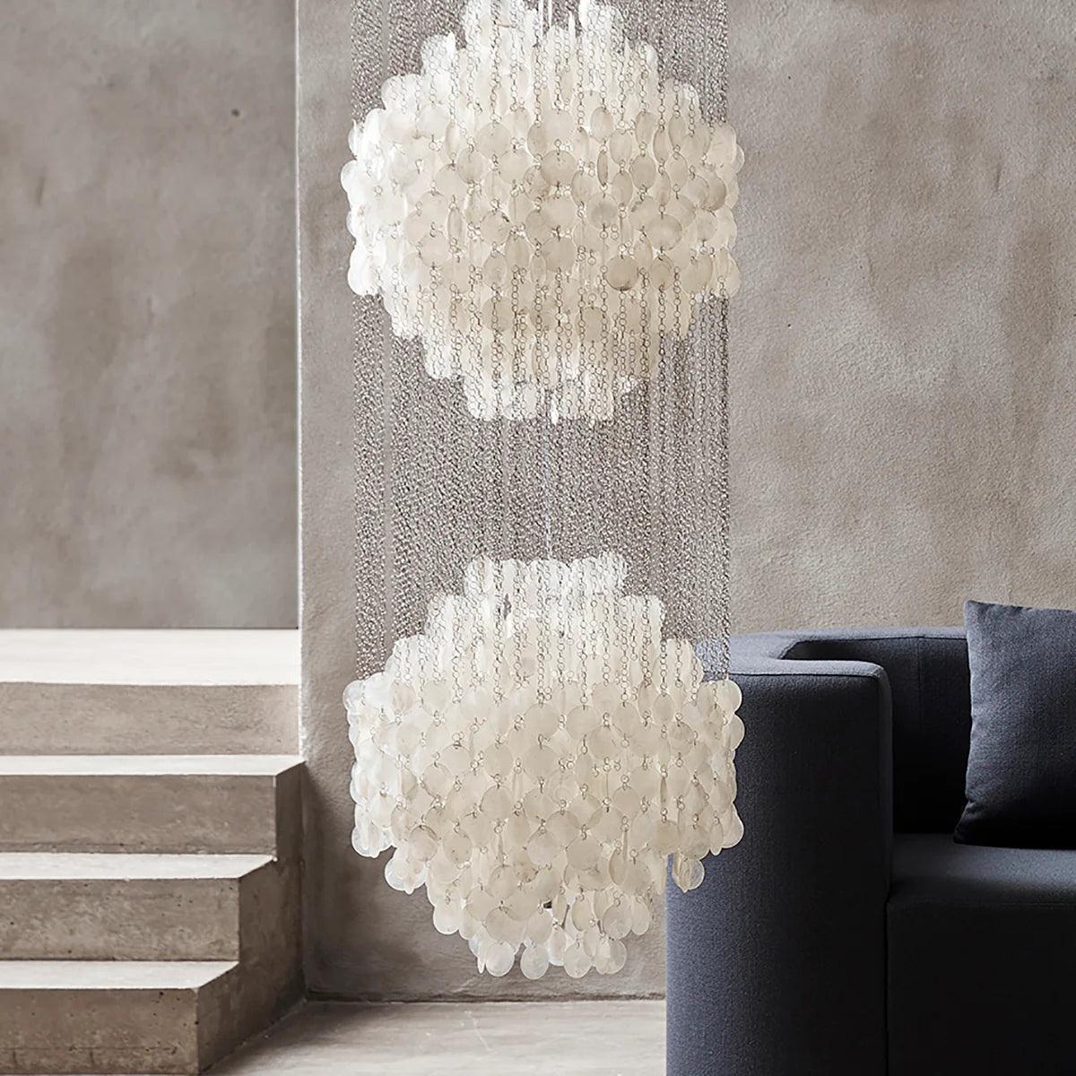 Lampa wisząca FUN 5DM masa perłowa Verpan Eye on Design