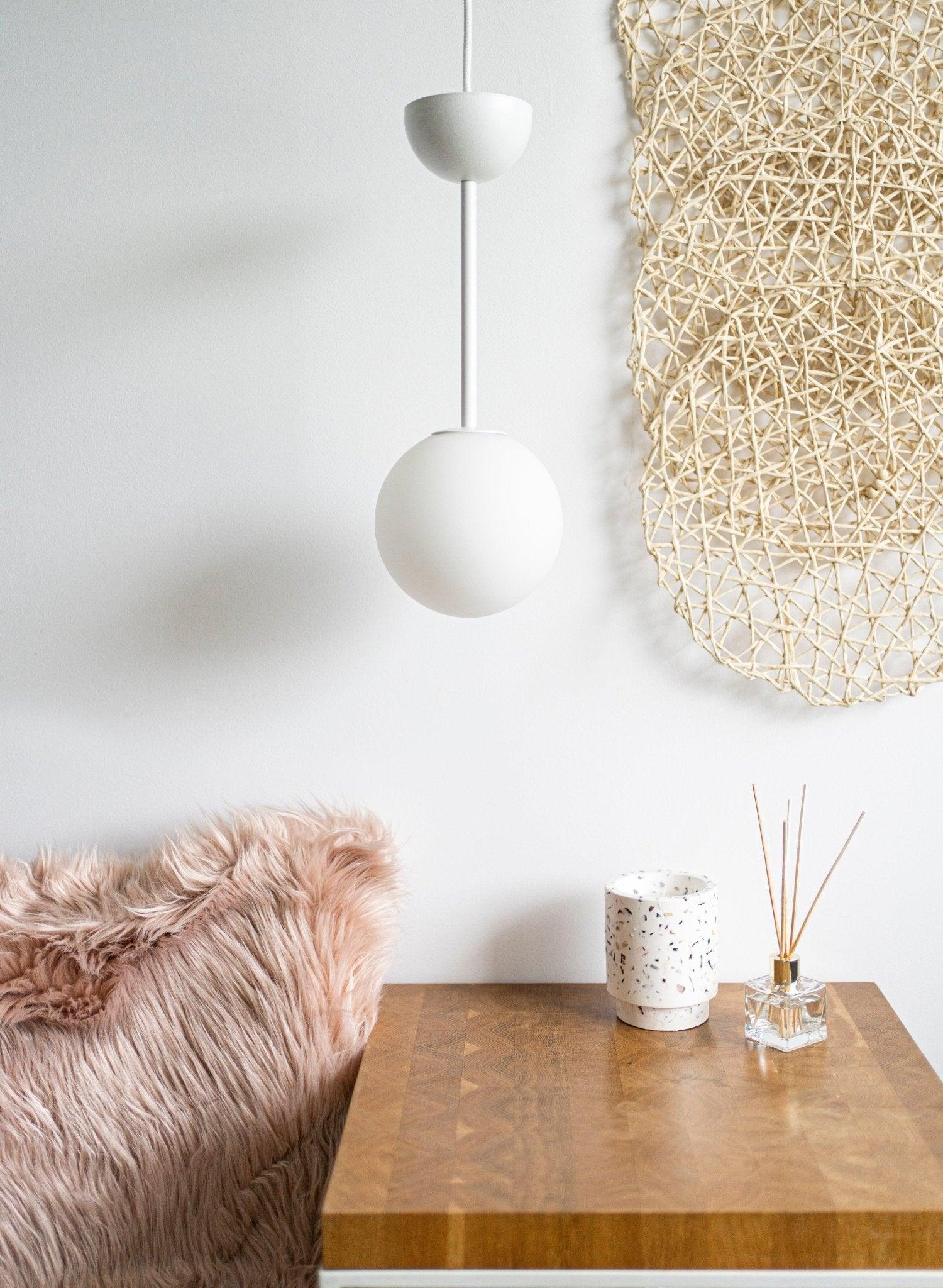 Lampa wisząca GLADIO biały Ummo Eye on Design