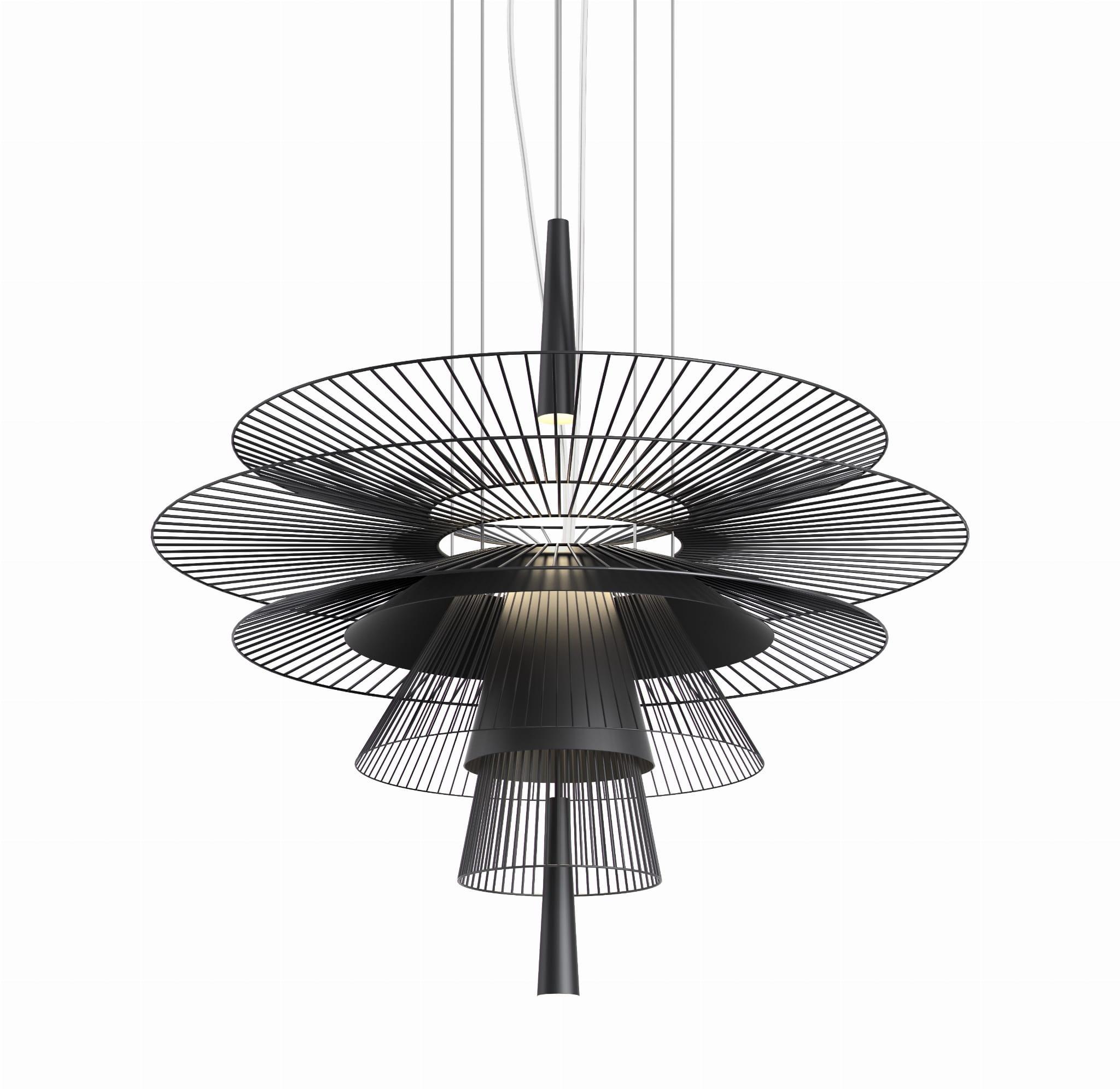 Lampa wisząca GRAVITY I czarny Forestier Eye on Design