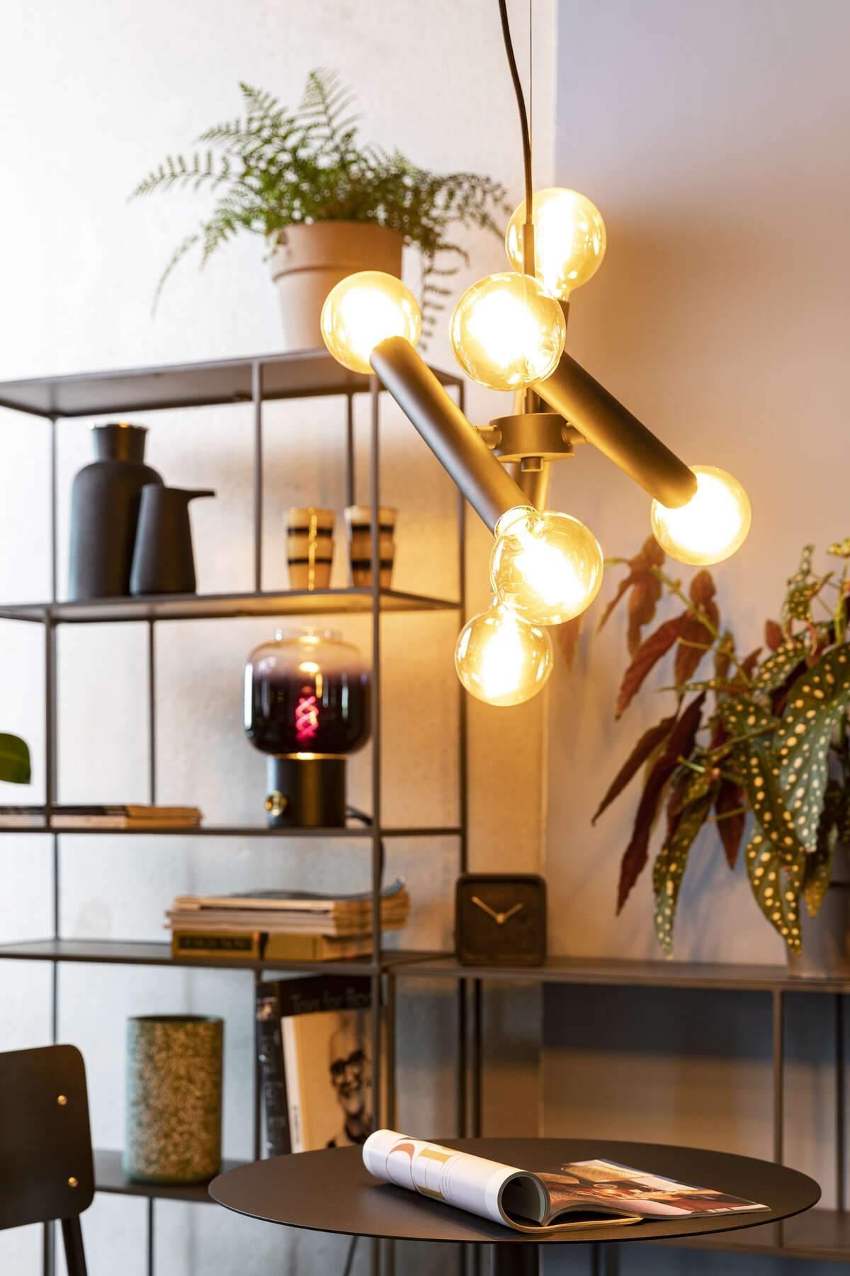 Lampa wisząca HAWK TRIPLE czarny Zuiver Eye on Design