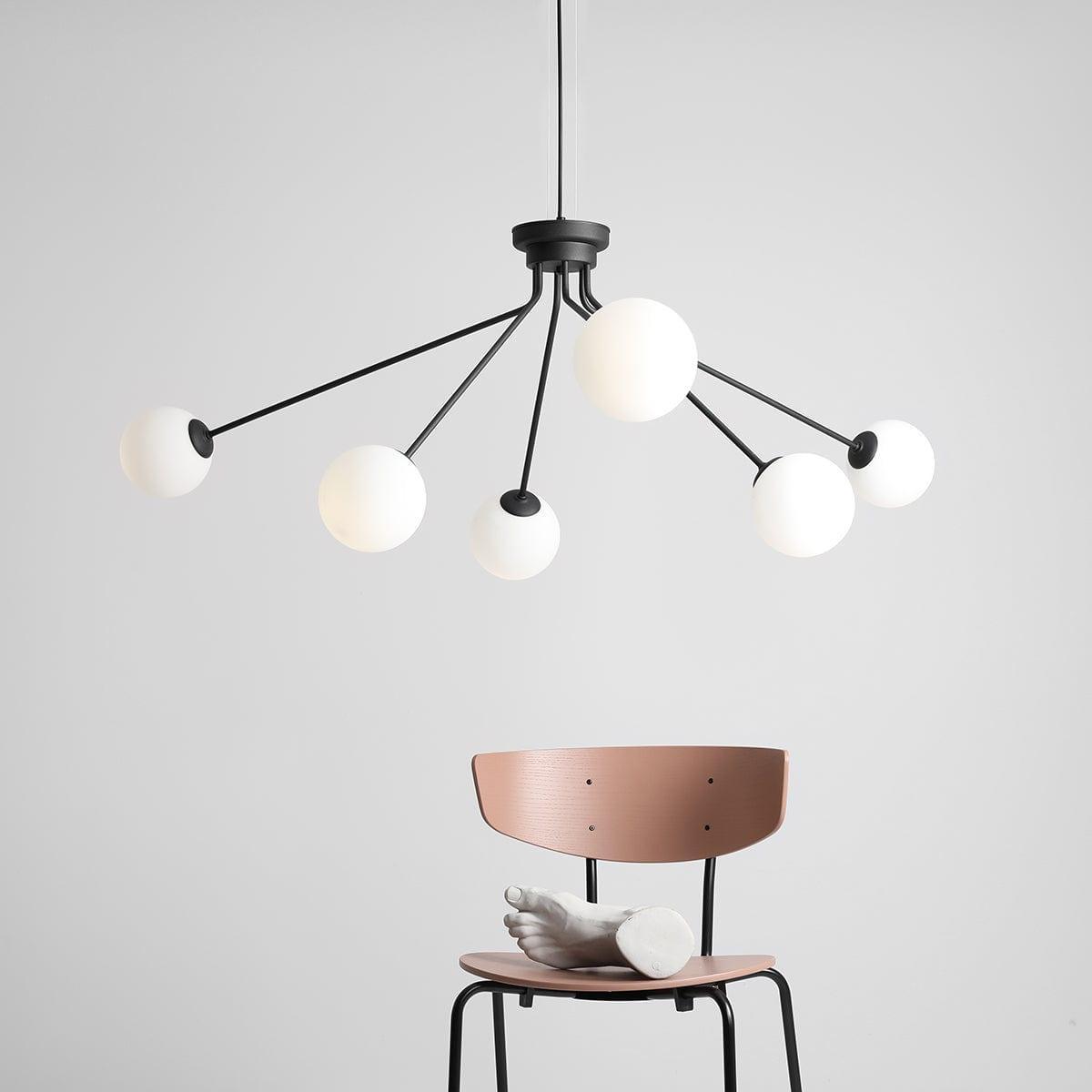Lampa wisząca HOLM HEXA czarny Artera Eye on Design