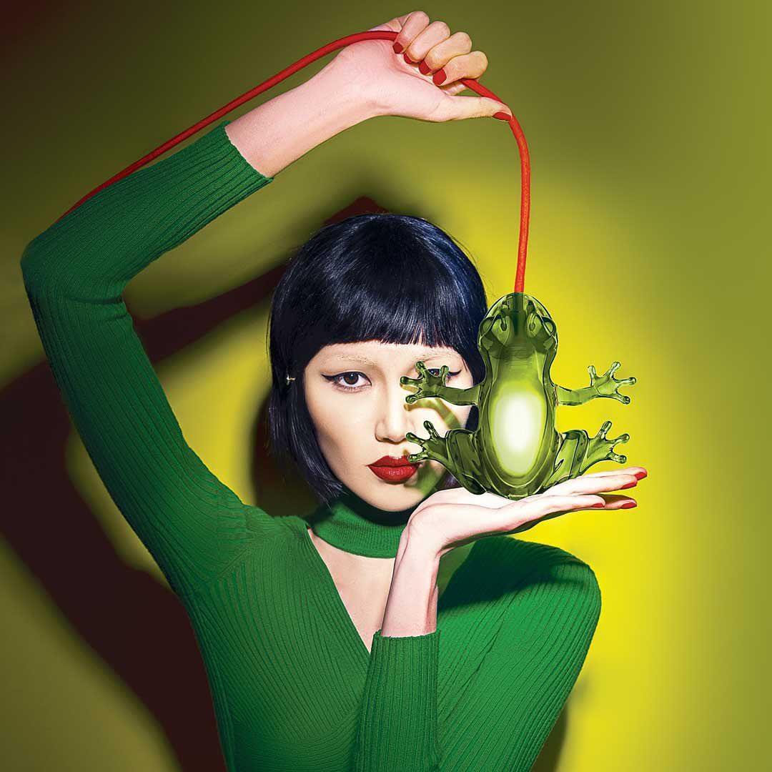 Lampa wisząca HUNGRY FROG szmaragdowy Qeeboo Eye on Design