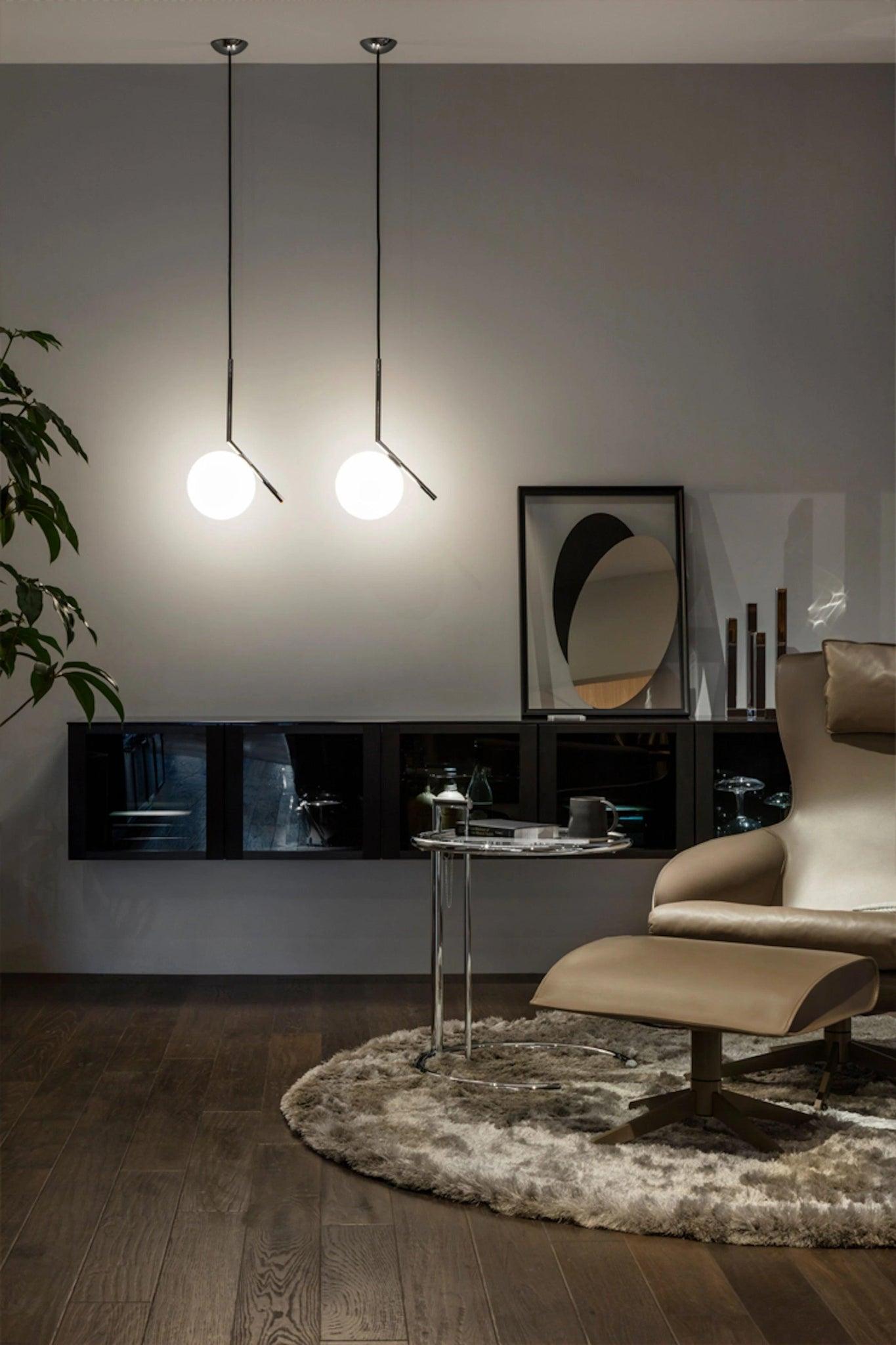 Lampa wisząca IC LIGHTS chromowany Flos Eye on Design