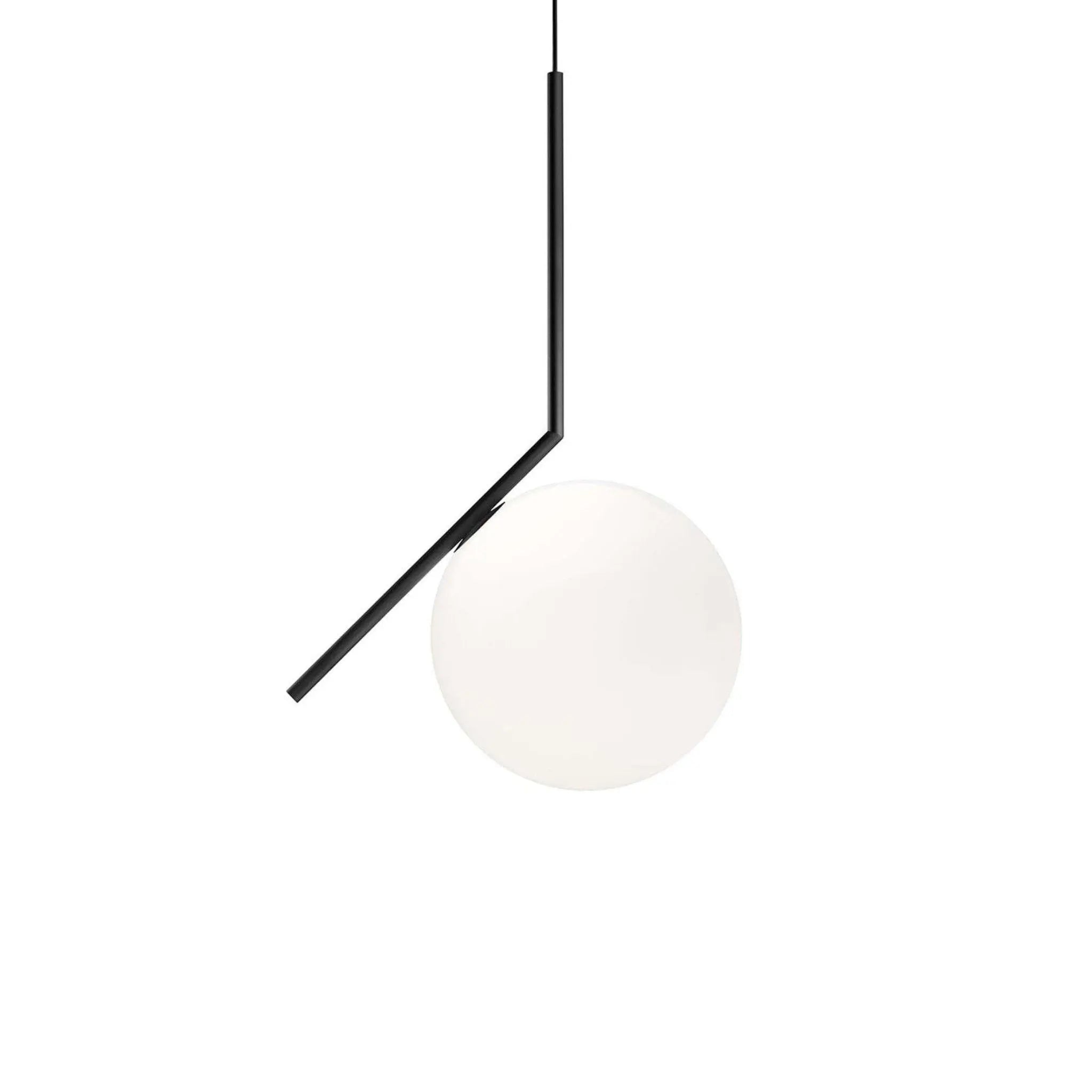 Lampa wisząca IC LIGHTS czarny – mosiądz, Flos