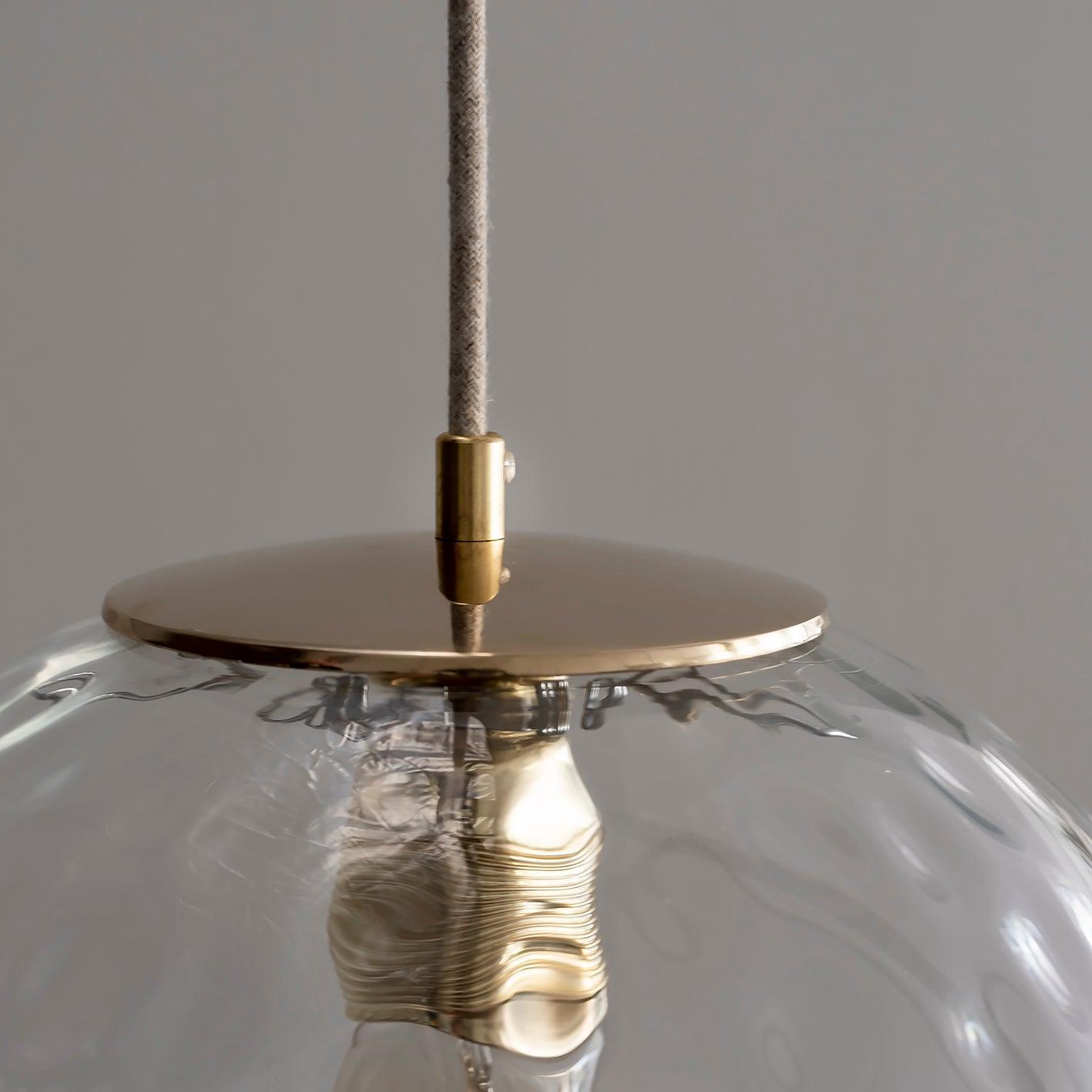 Lampa wisząca KULA REFLEKSYJNA nikiel Embassy Interiors Eye on Design