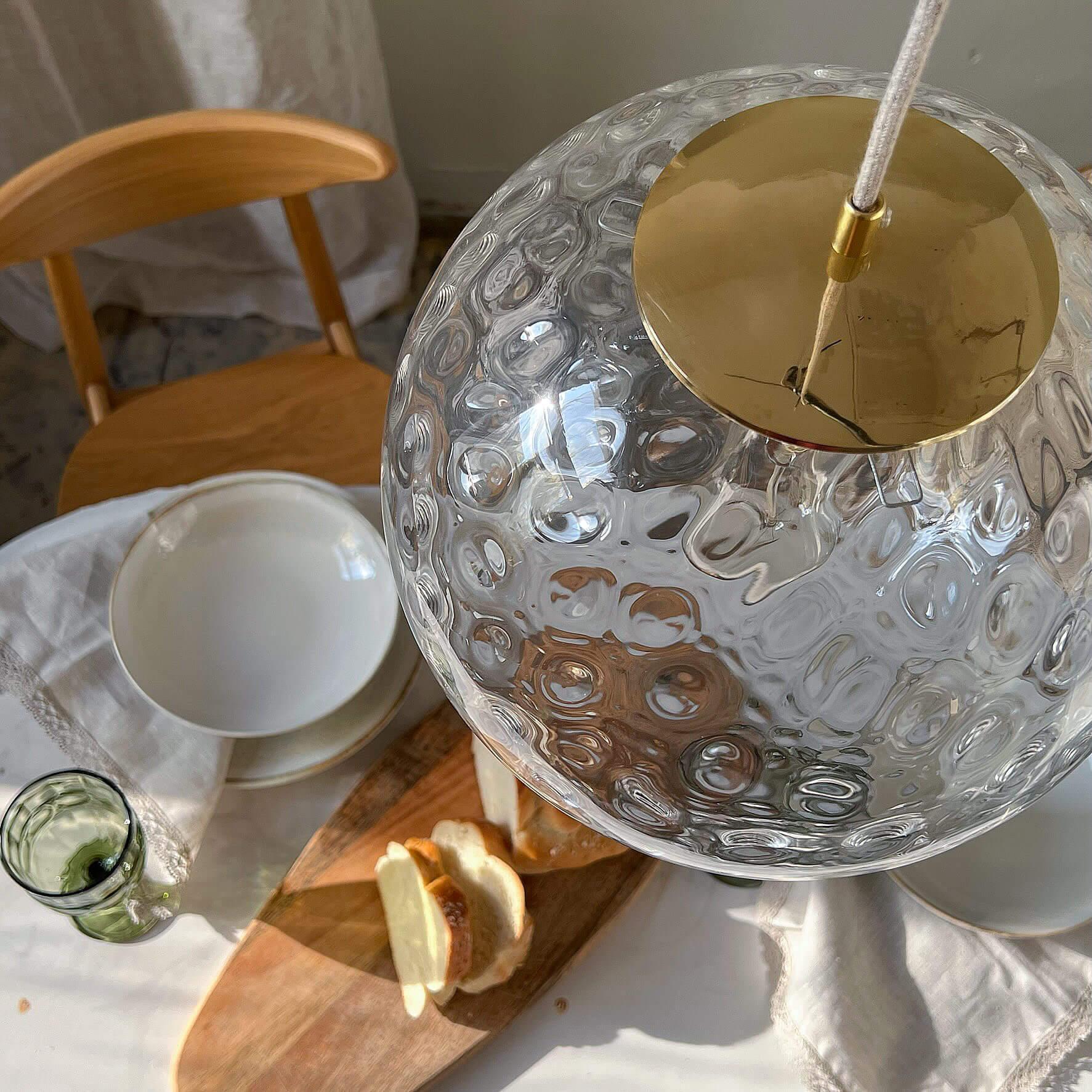 Lampa wisząca KULA REFLEKSYJNA nikiel Embassy Interiors Eye on Design