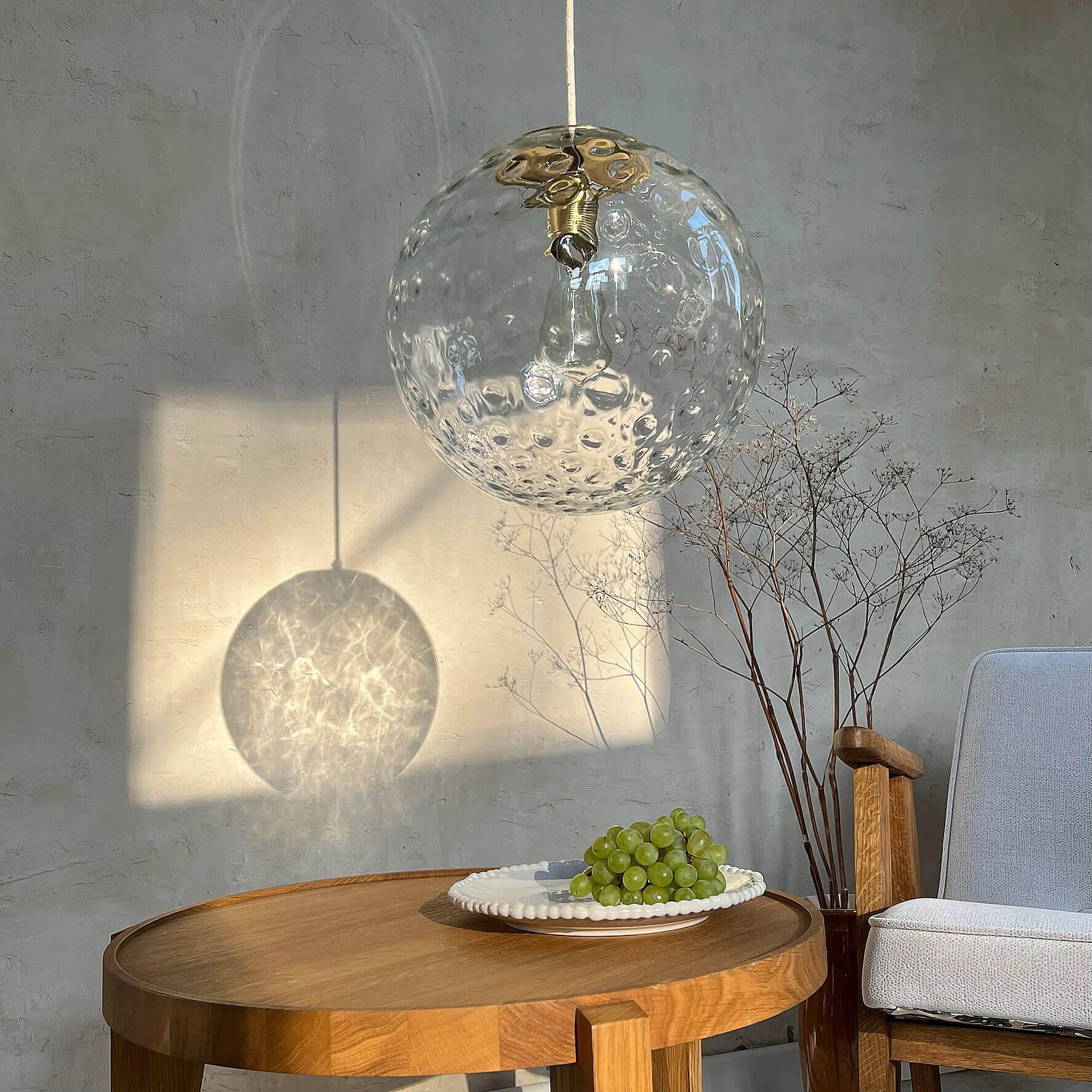 Lampa wisząca KULA REFLEKSYJNA nikiel Embassy Interiors Eye on Design