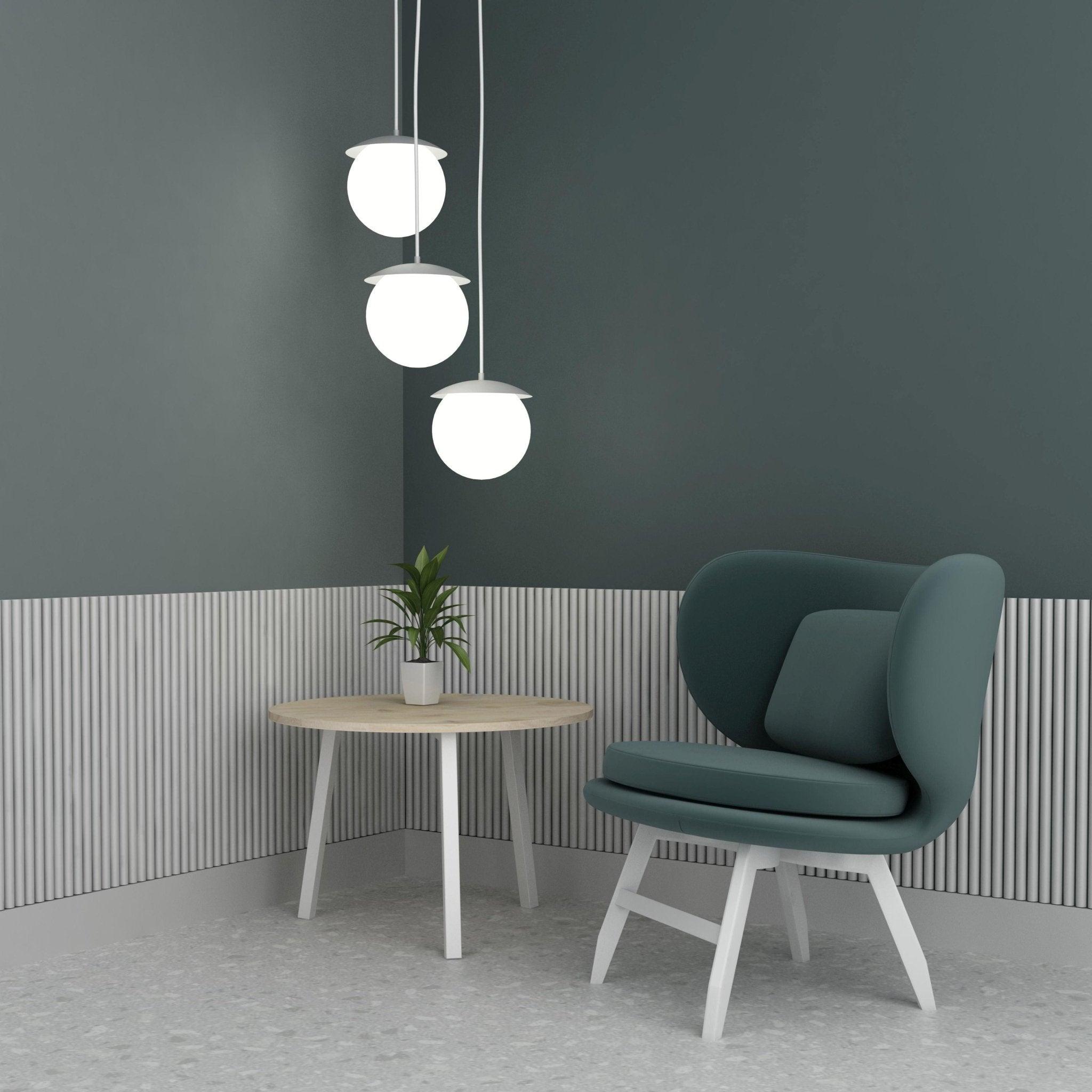 Lampa wisząca KUUL TRE biały Ummo Eye on Design