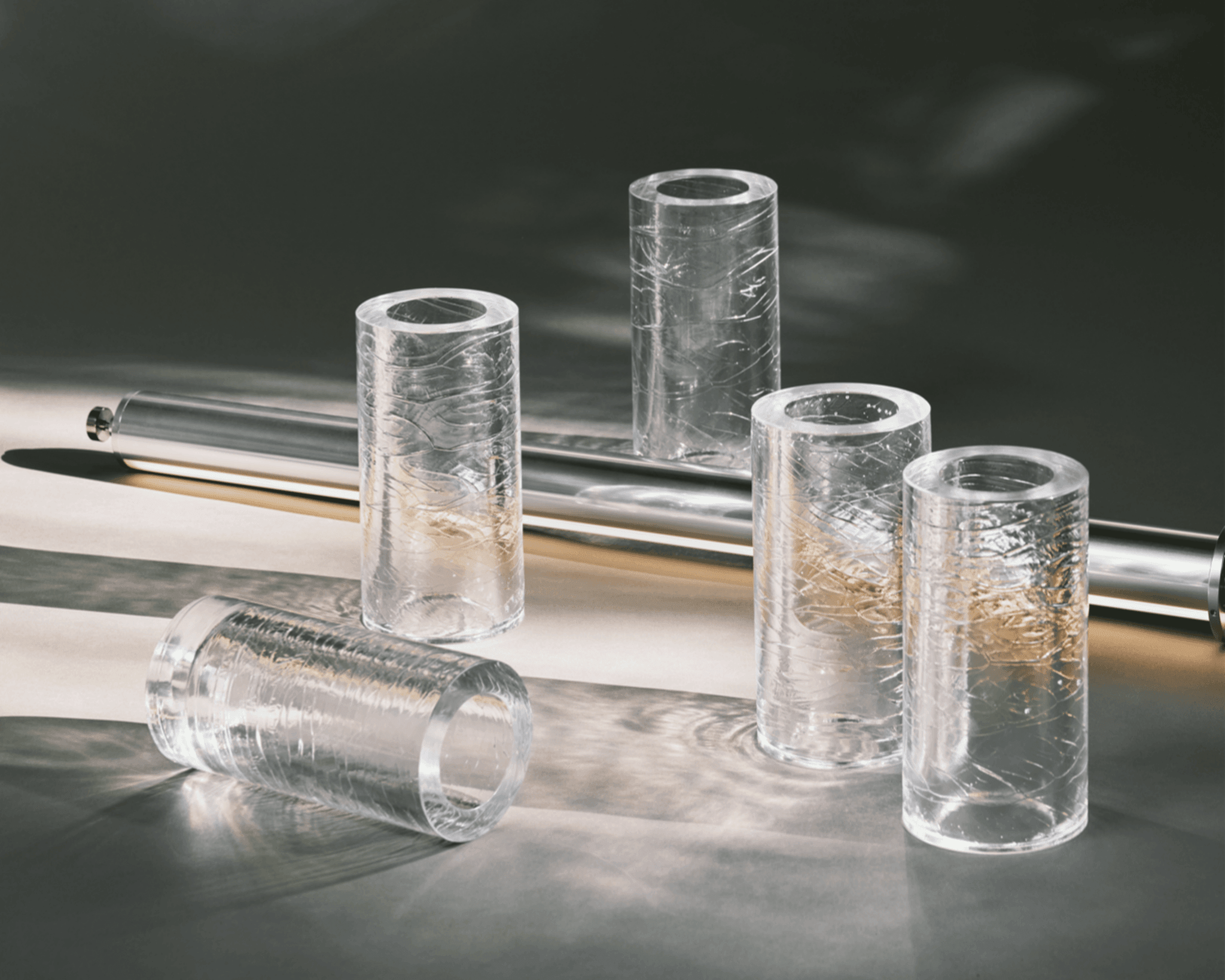 Lampa wisząca LUCE ORIZZONTALE szkło Flos Eye on Design