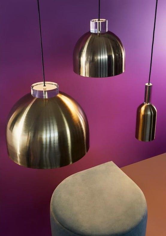 Lampa wisząca LUCEO ROUND złoty AYTM Eye on Design