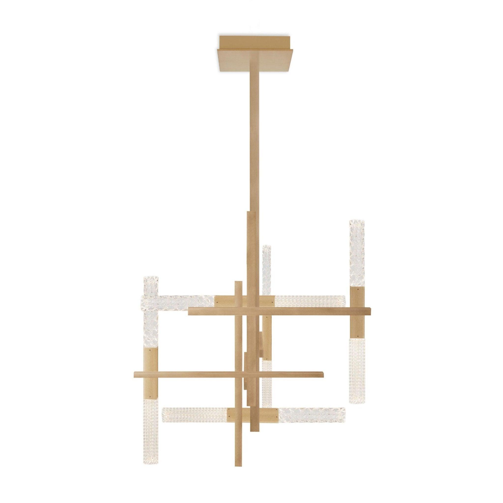 Lampa wisząca MIKADO satynowy mosiądz Contardi Eye on Design