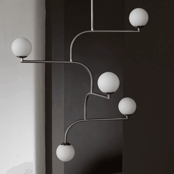 Lampa wisząca MOBIL GRAND nikiel Pholc Eye on Design